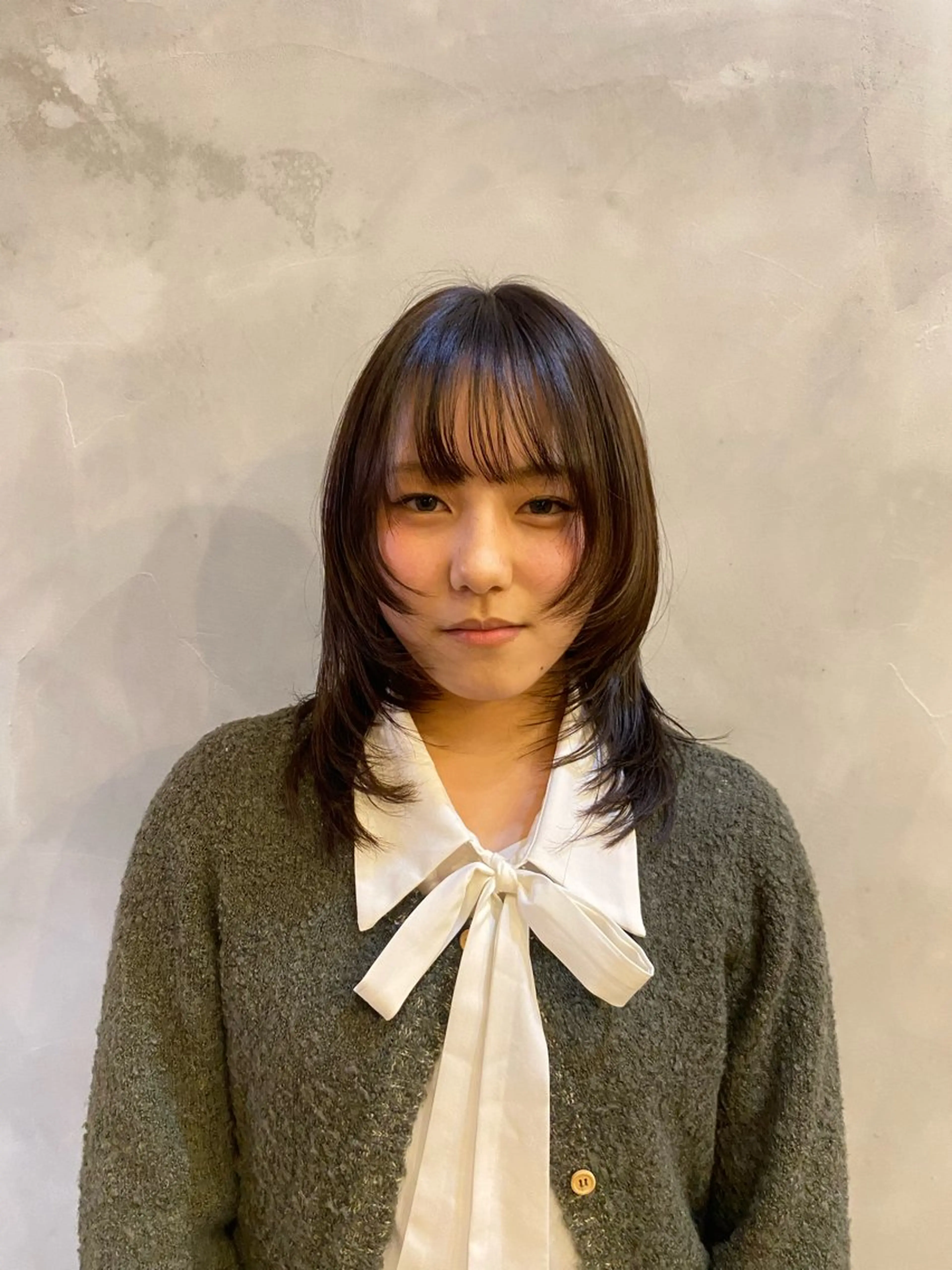 ミディアム 🩰無料カットモデル ショート/莉紗子🫧のヘアスタイル