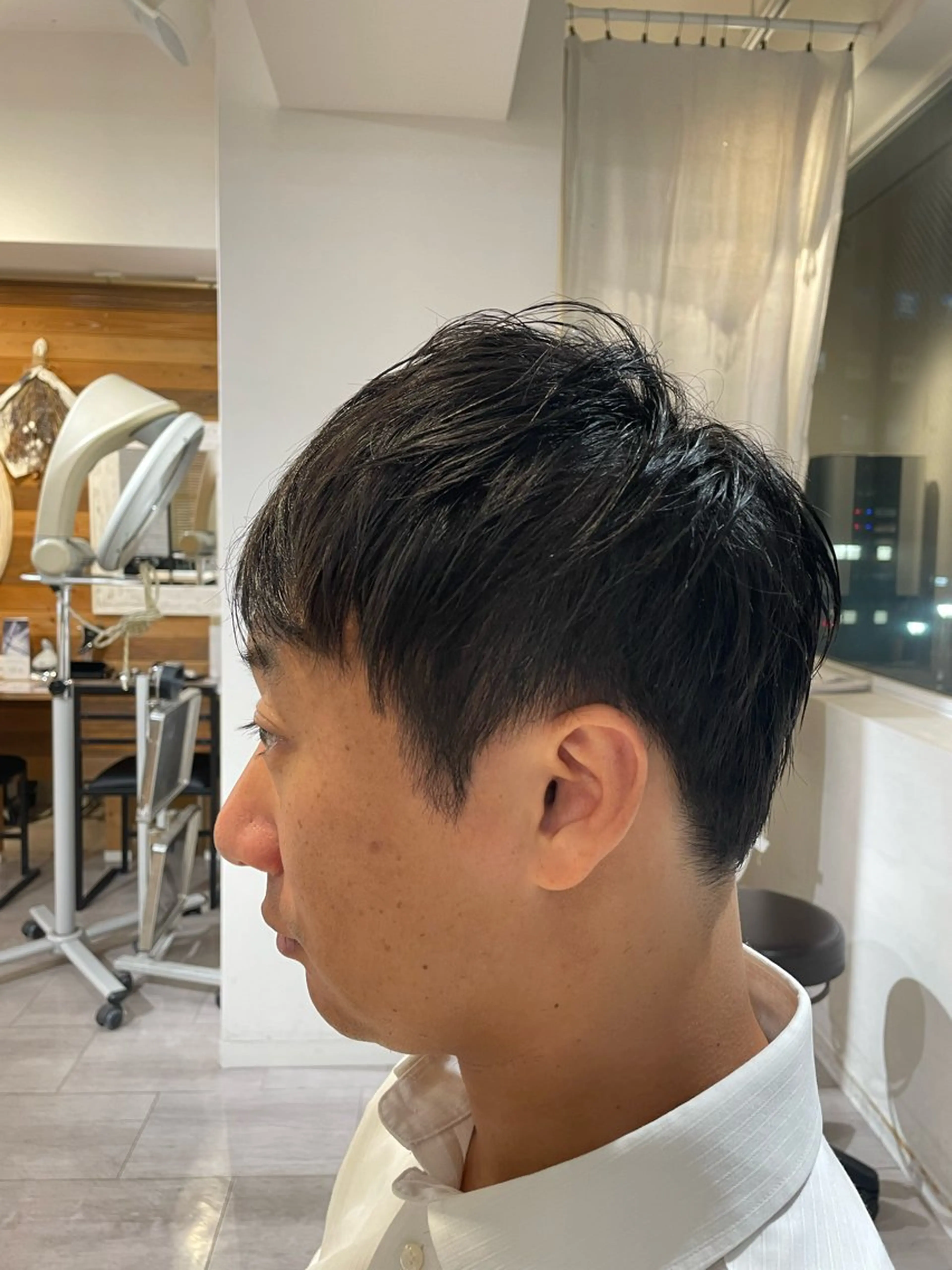 メンズ miwa/ボブパーマ /モードボブのヘアスタイル