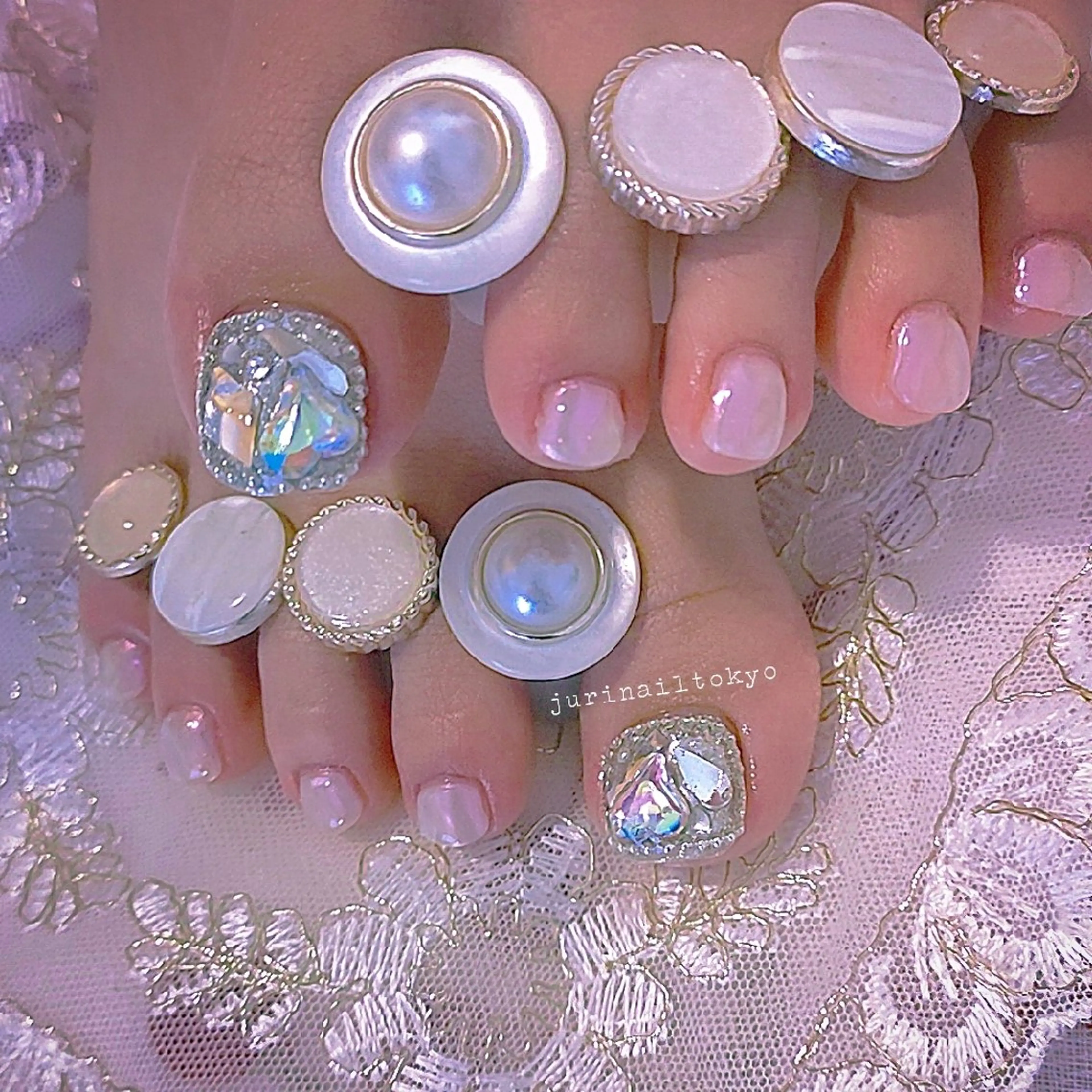 ネイル フットネイル jurinailtokyo所属・jurinail tokyoのネイルデザイン
