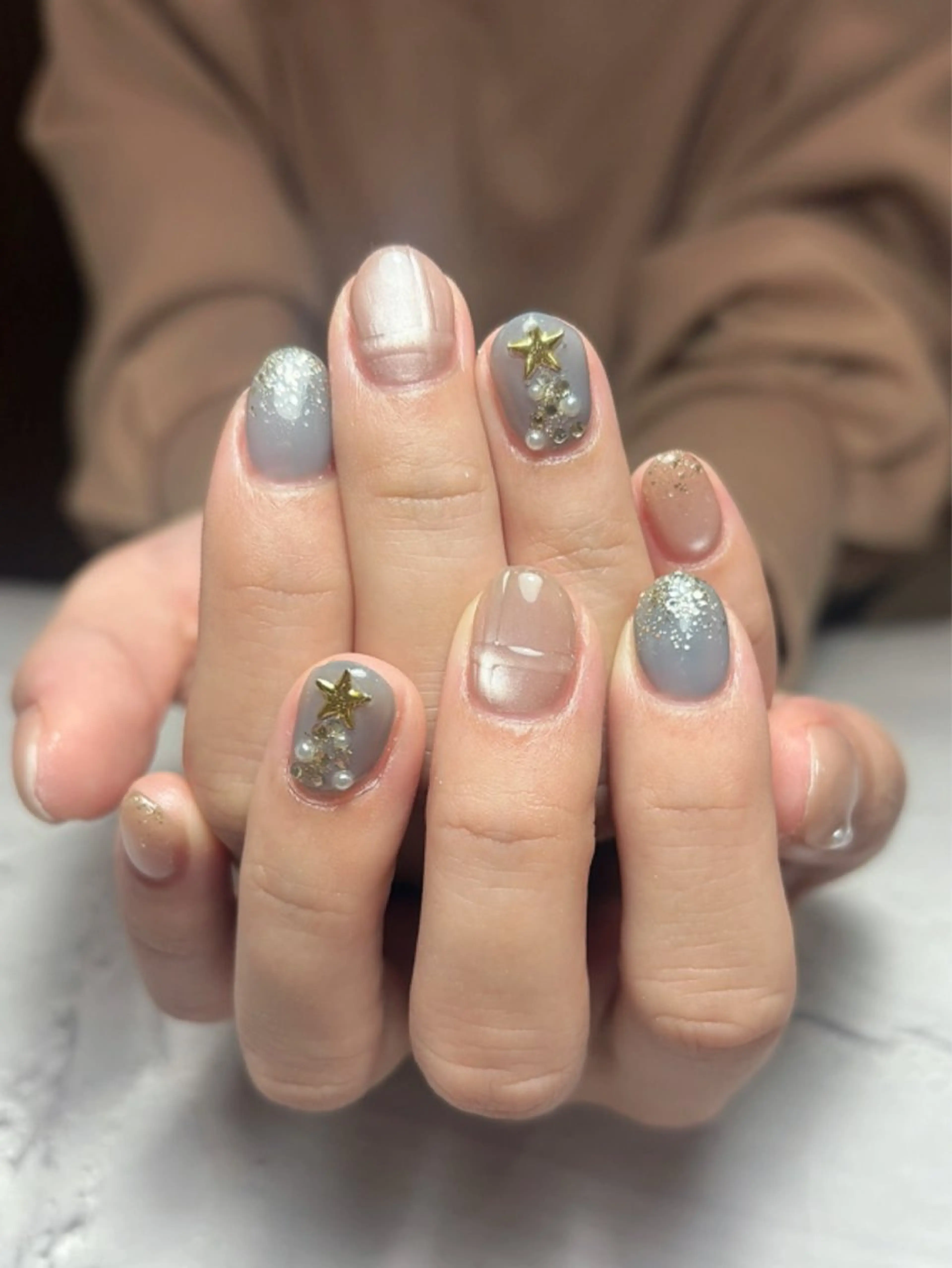 ネイル ハンドネイル ソルネイルアンドアイラッシュ所属・山田 茉世のネイルデザイン