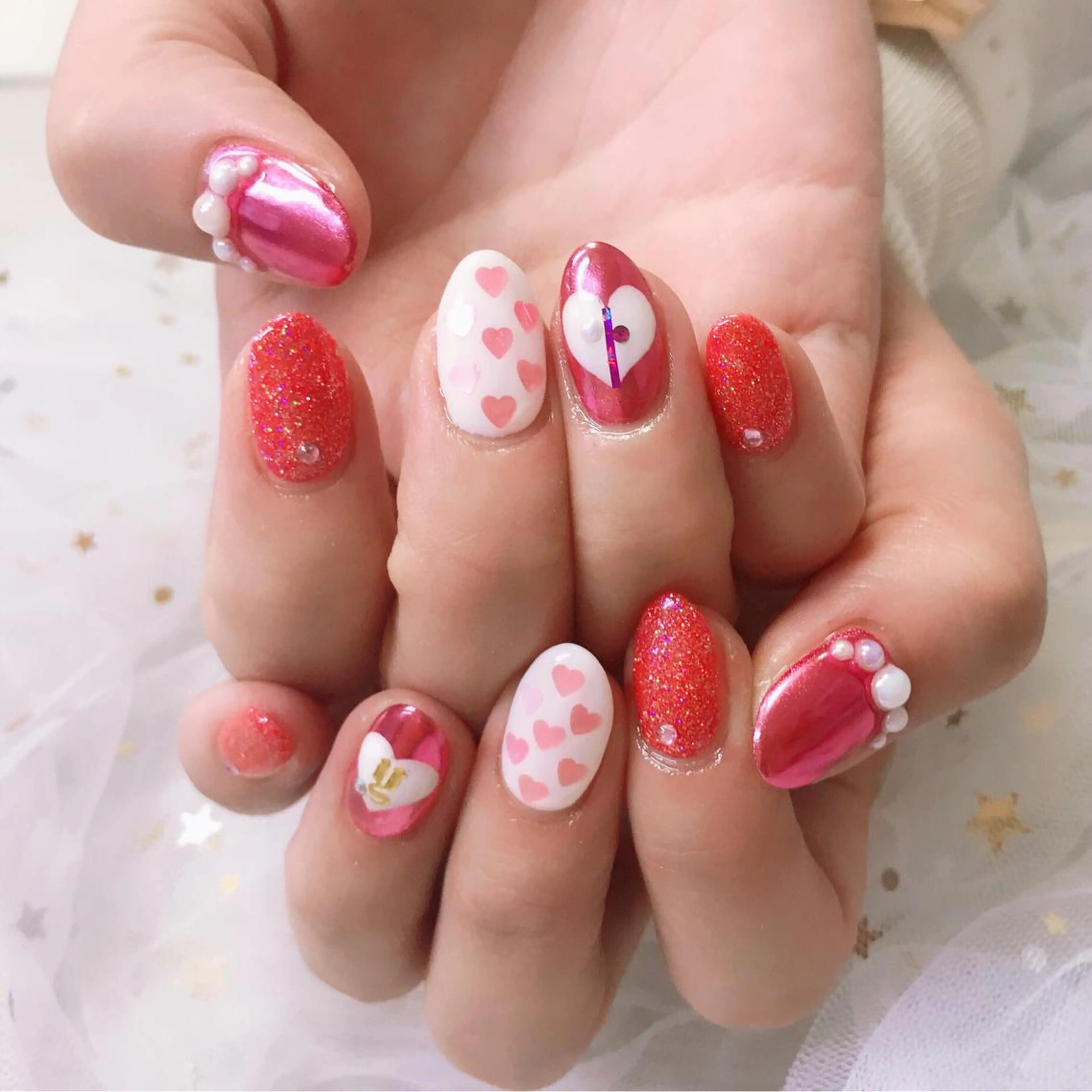 カラー ネイル Q Free nailsのネイルデザイン
