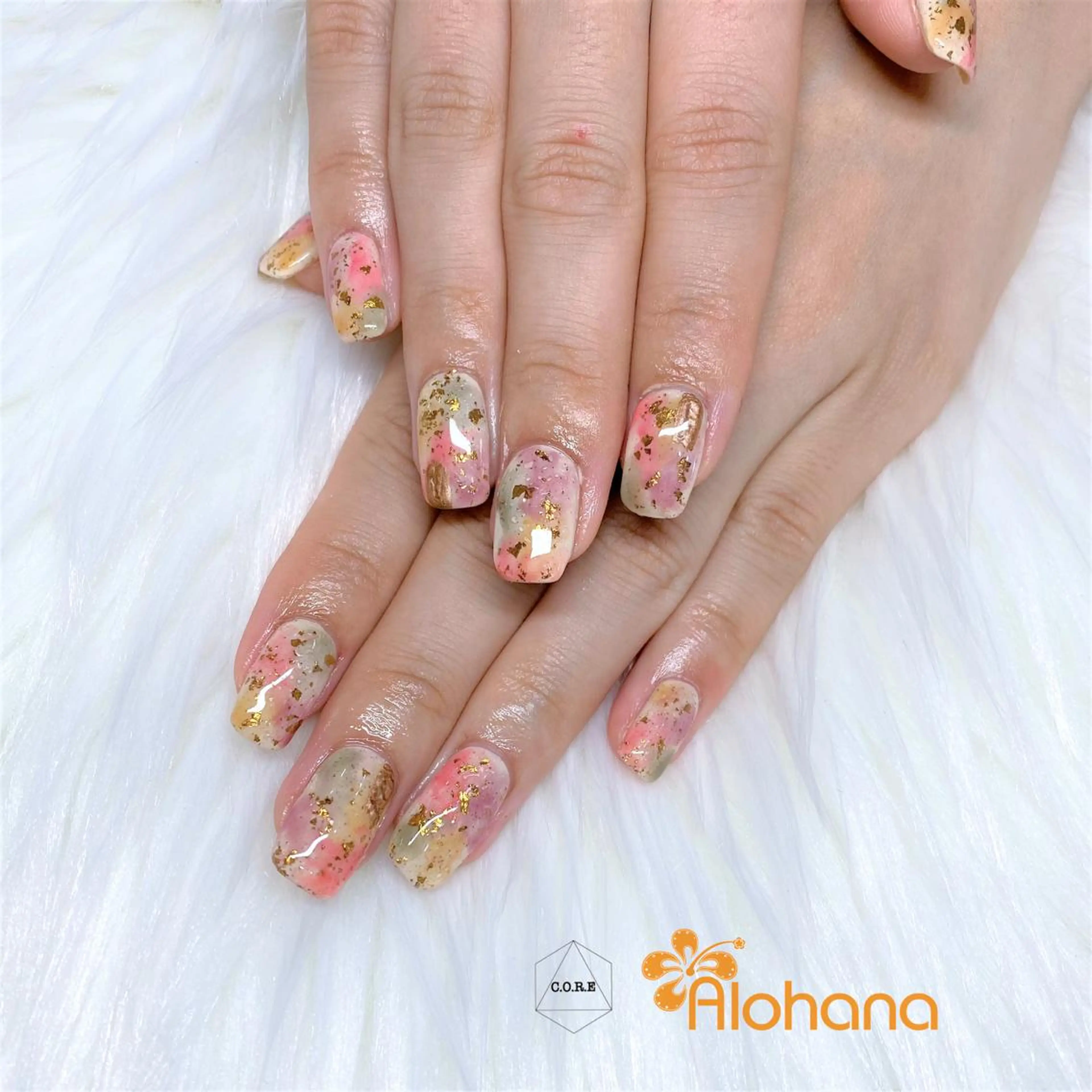 ネイル ハンドネイル Alohana所属・Alohana Minaのネイルデザイン