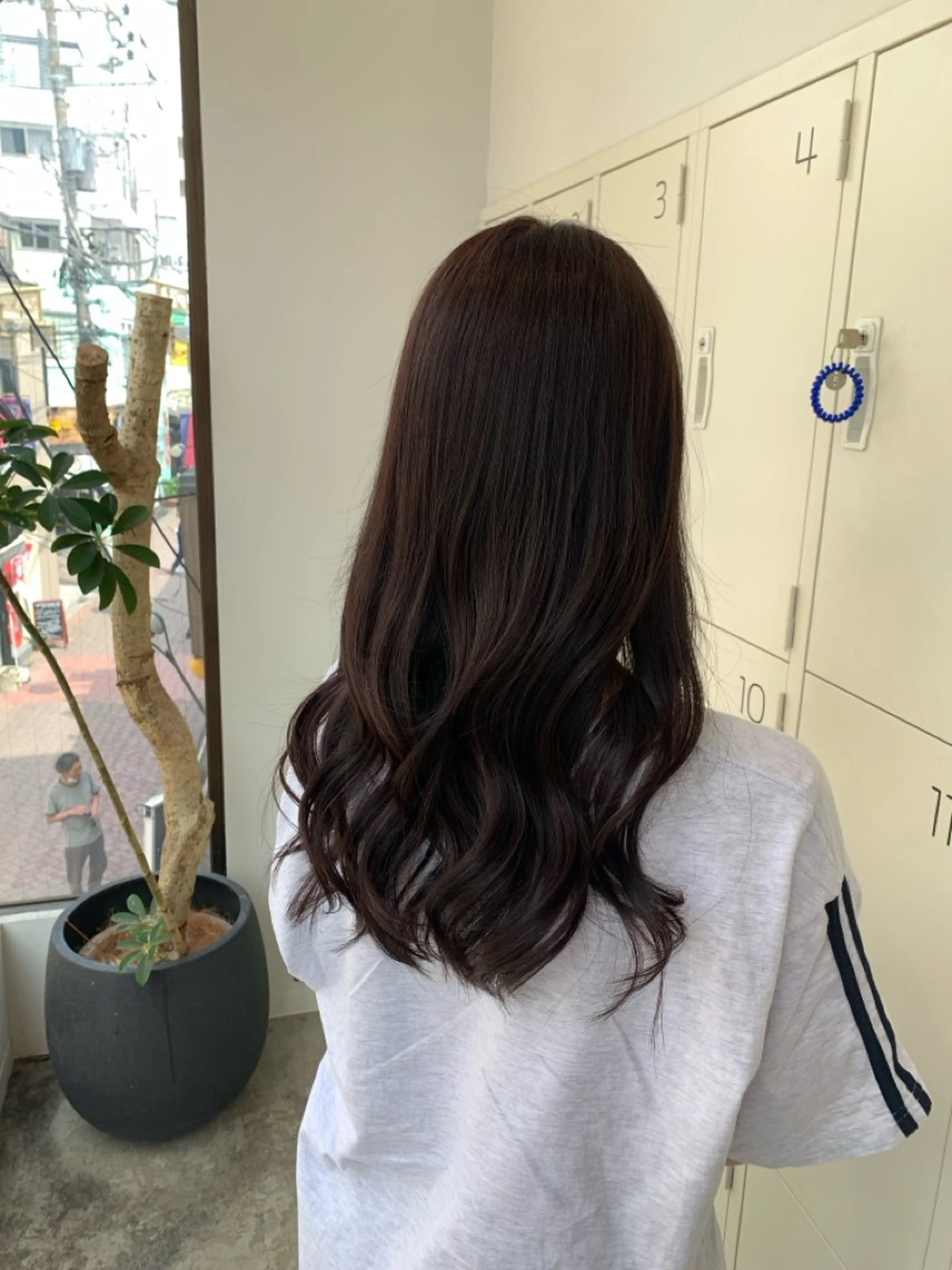 ロング カラー 松野 和志のヘアスタイル