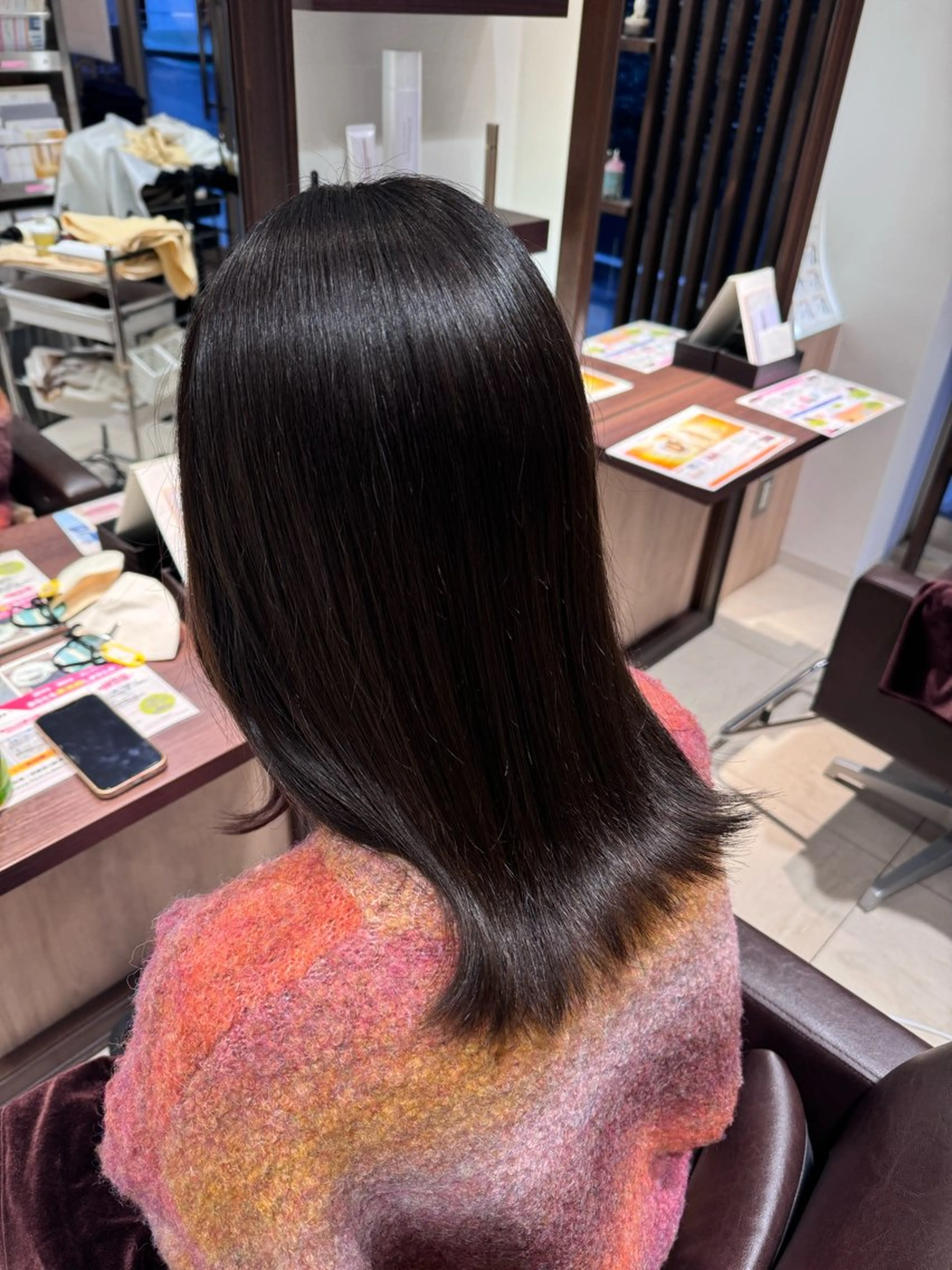 ミディアム カラー ラベンダーカラー hair＋make CLEAR 本店所属・艶カラー🫧艶肌✨ フクモト‎🤍のヘアスタイル