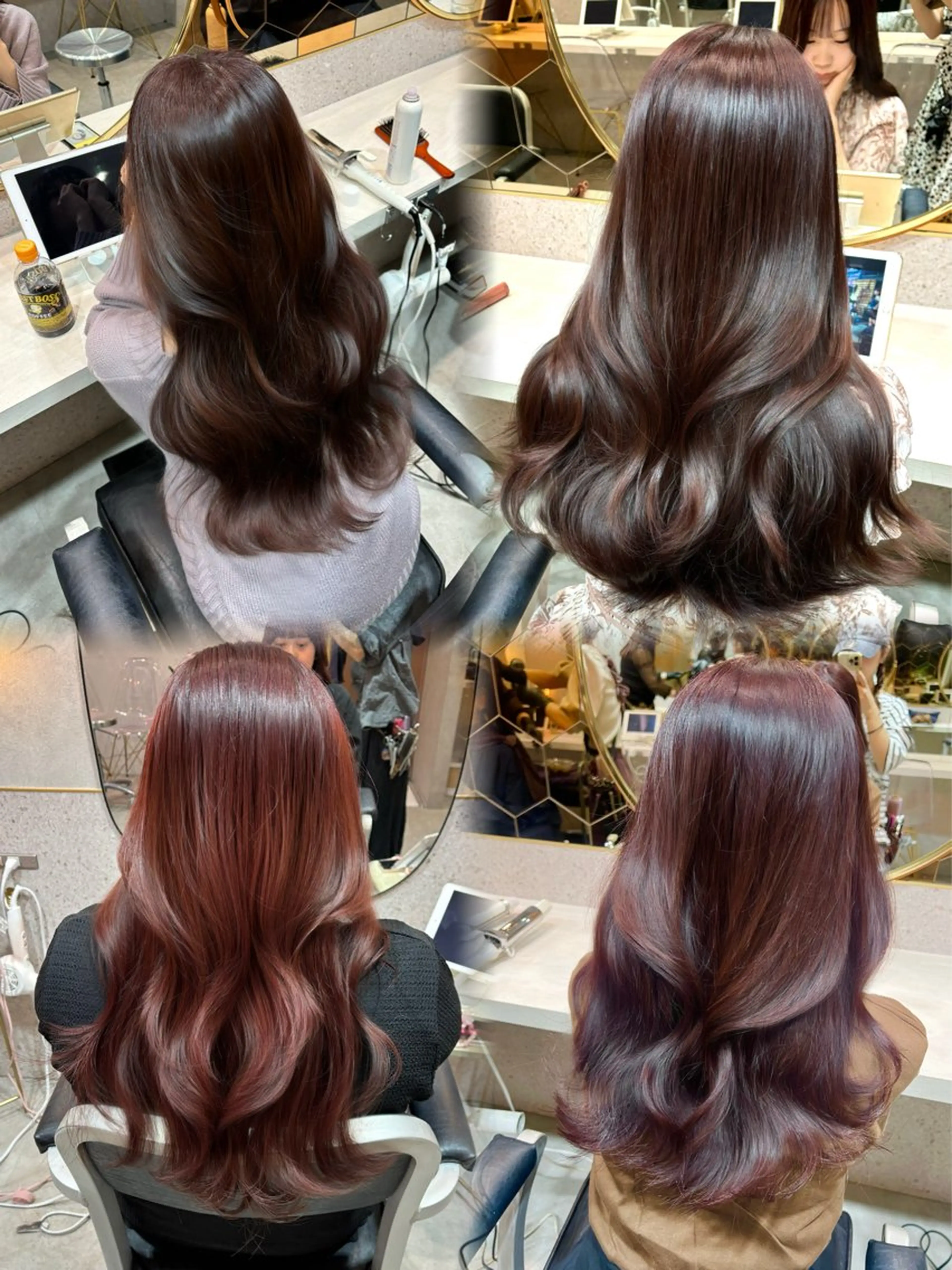 ❤️大人気カラー❤️暖色カラー➕トリートメント❤️の写真