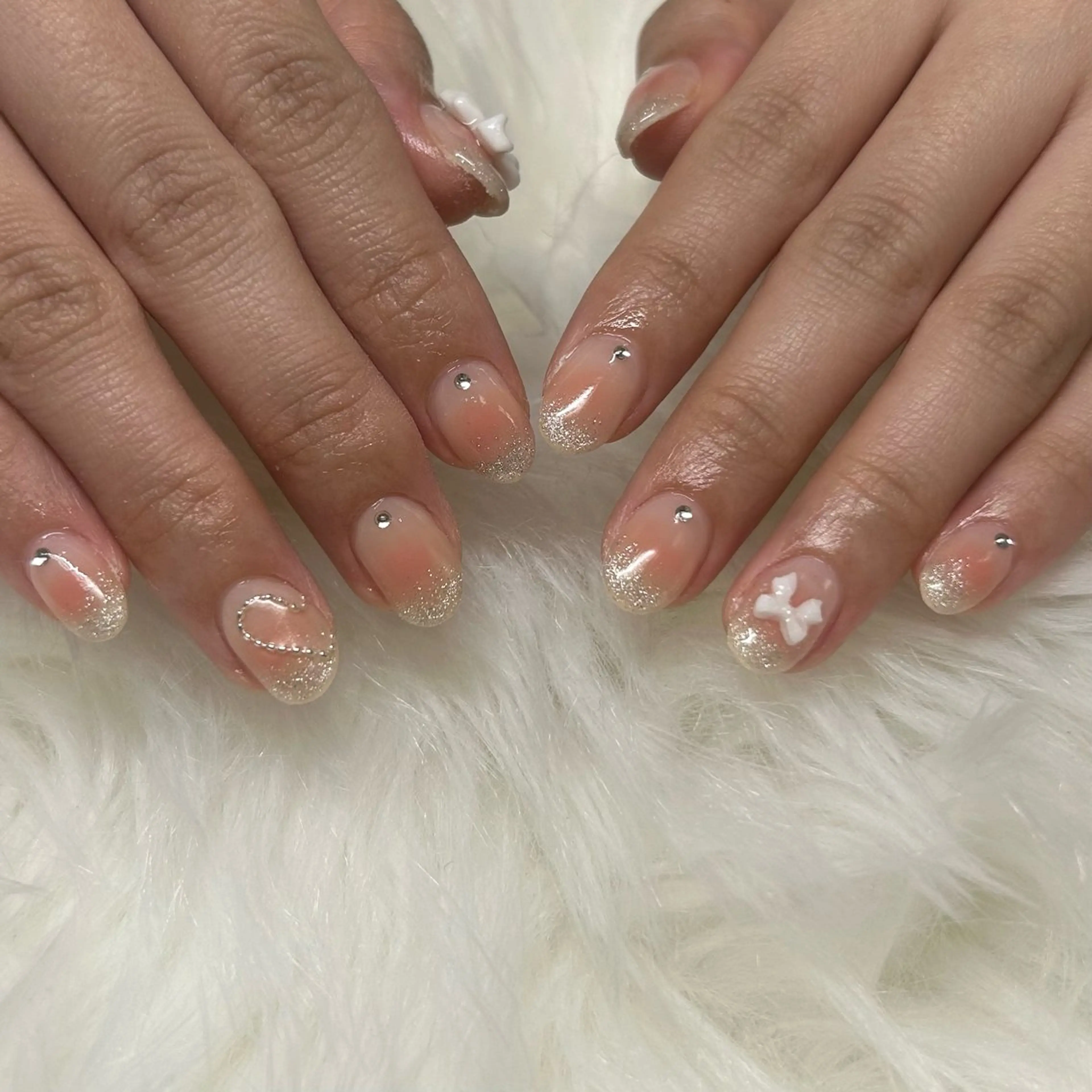 ショート ハンドネイル nail salon chai Asakaのネイルデザイン