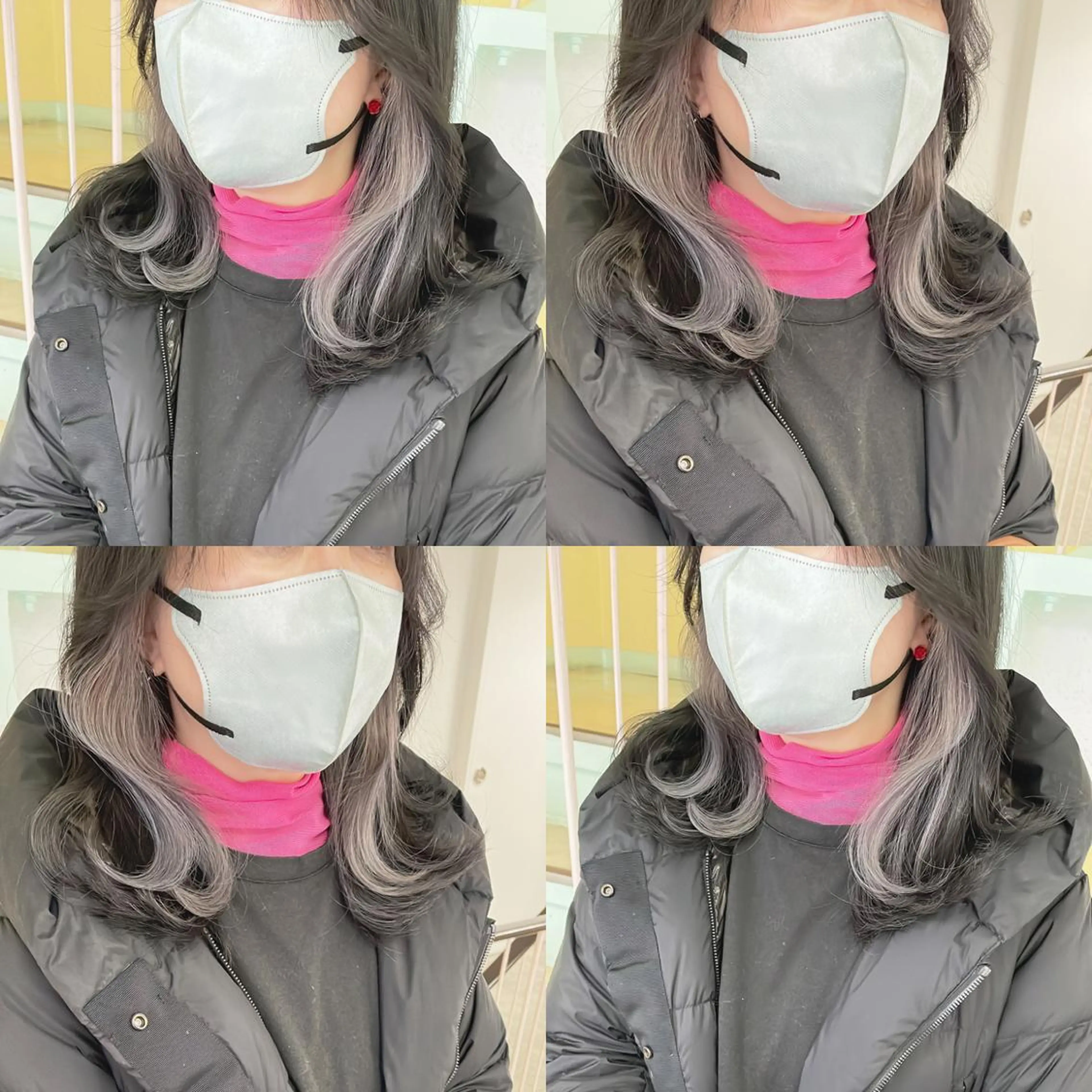 カラー ヘアカラー トリートメント 渋谷:インナーカラー ／🍒エリカ🍒のヘアスタイル