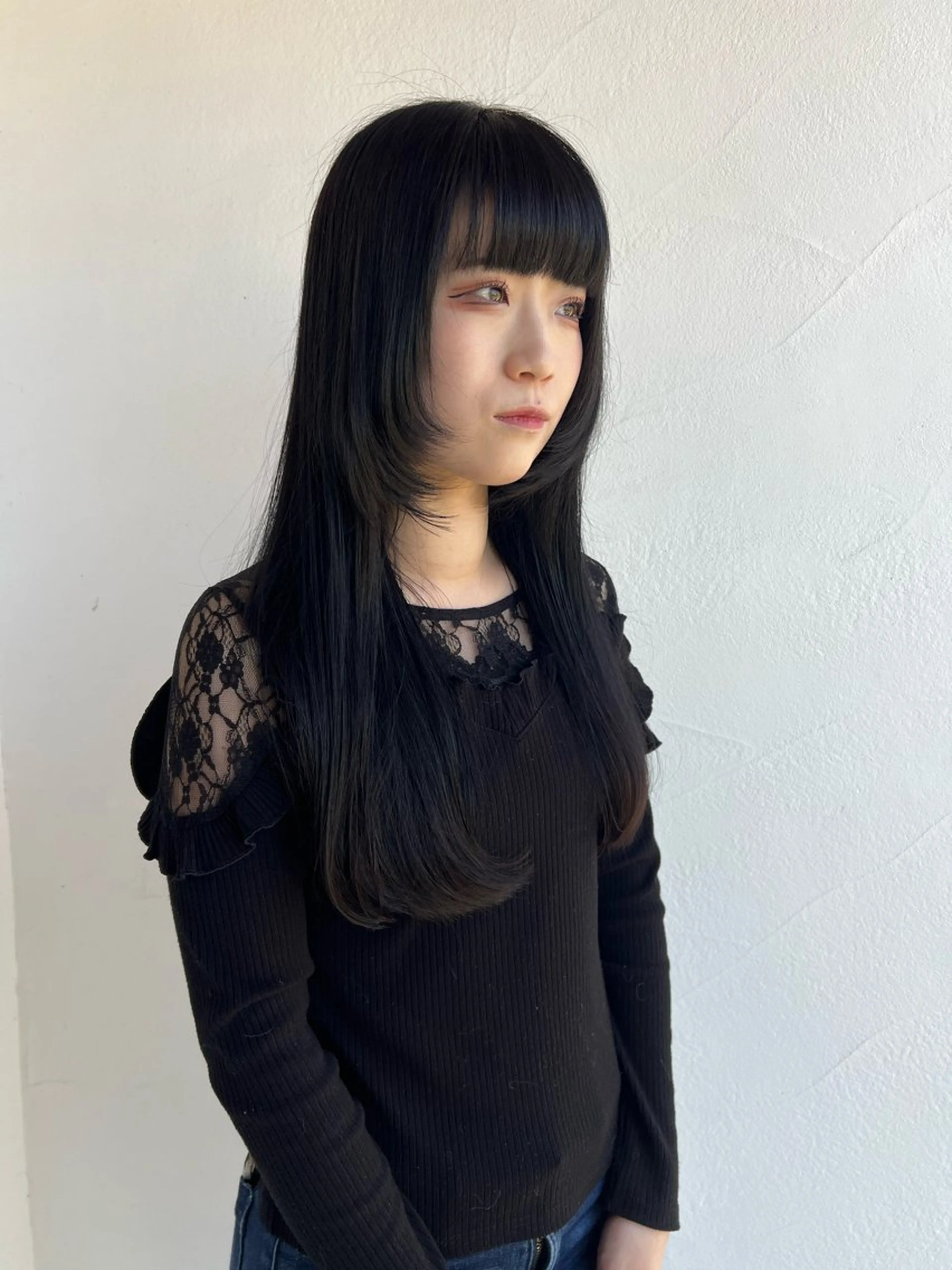 ロング Strawberry所属・原田 志保のヘアスタイル