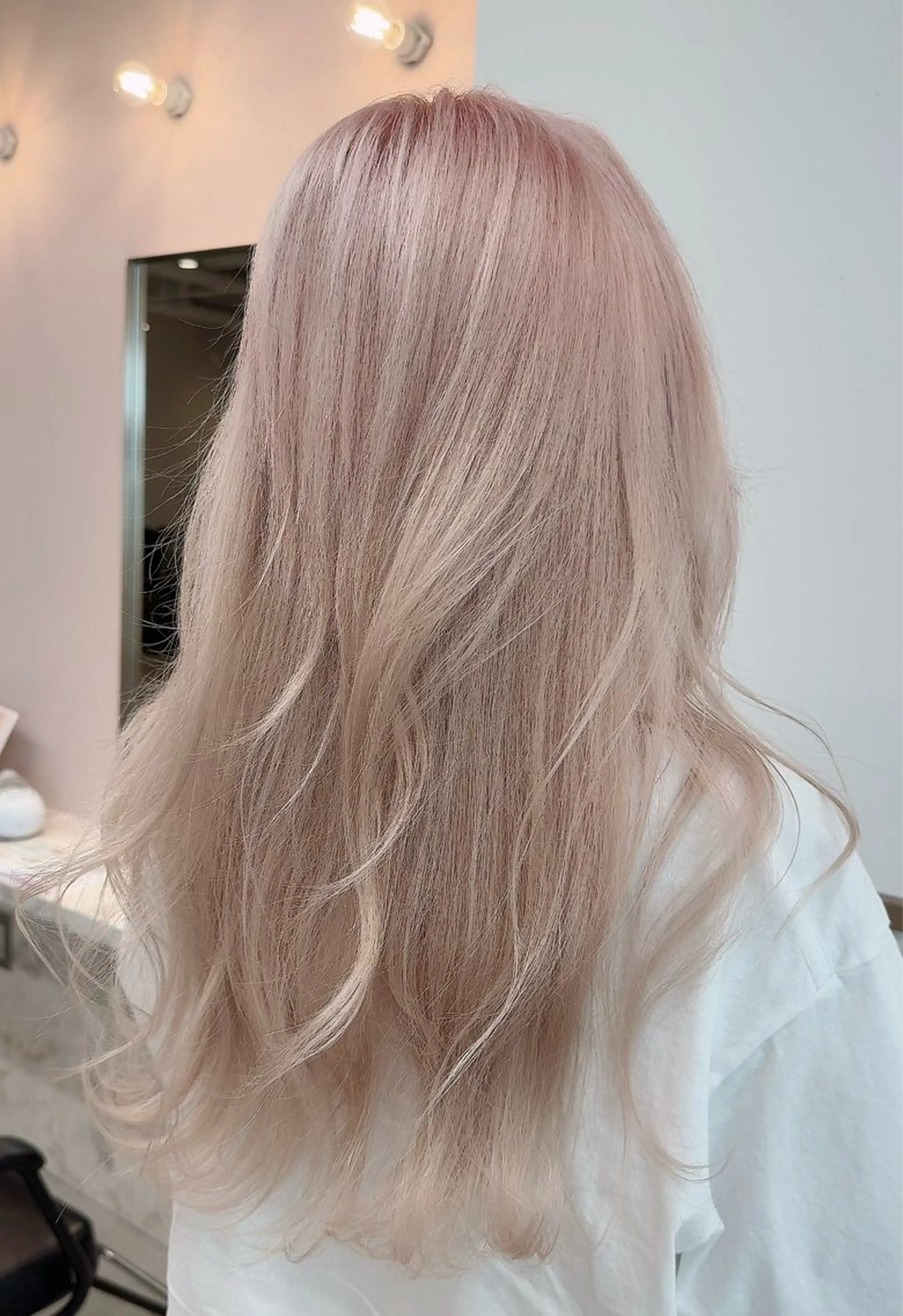 ロング ガレリアエレガンテ　サカエテン所属・田中俊　縮毛矯正 髪質改善のヘアスタイル