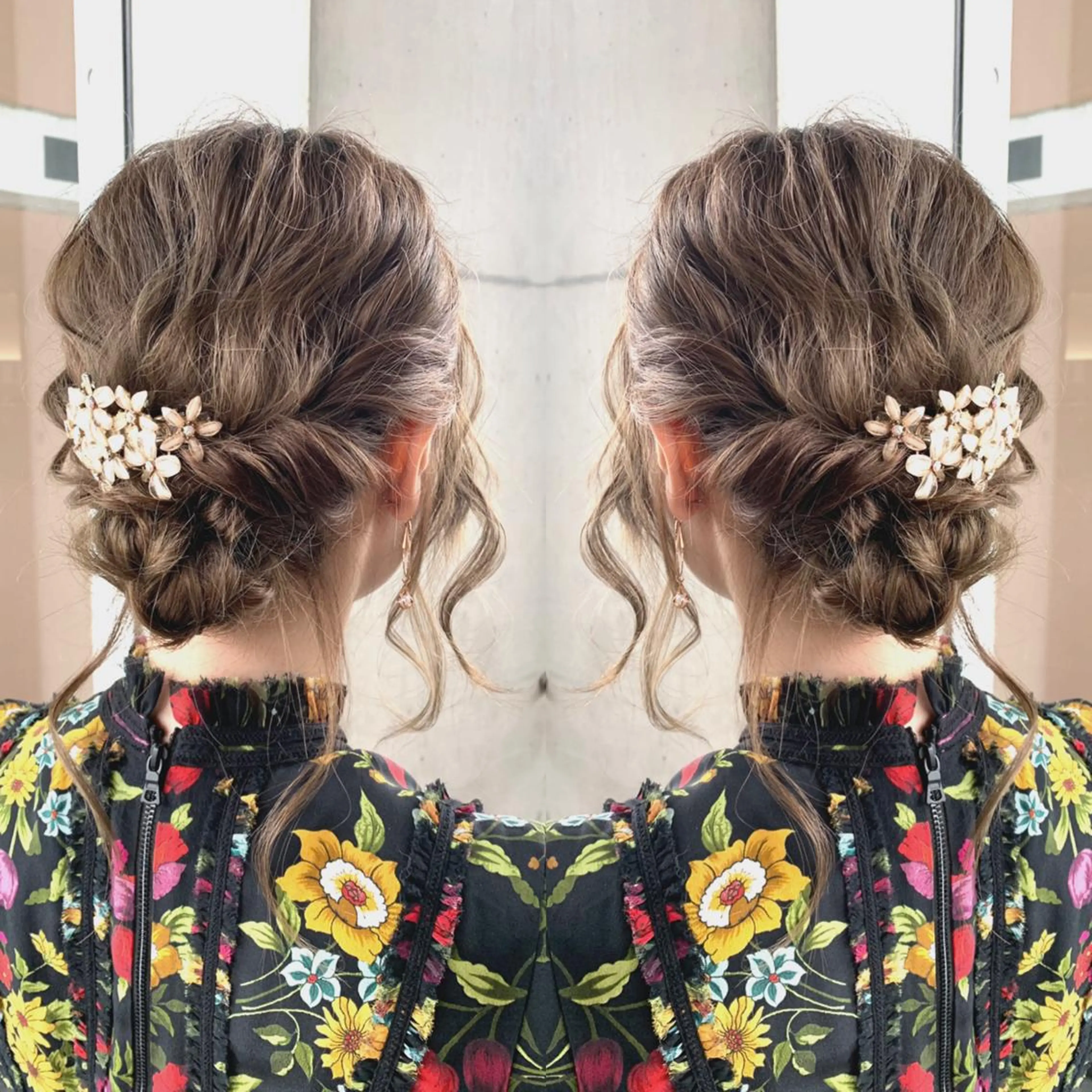 ヘアアレンジ Merci メルシー 福岡、今泉のヘアスタイル