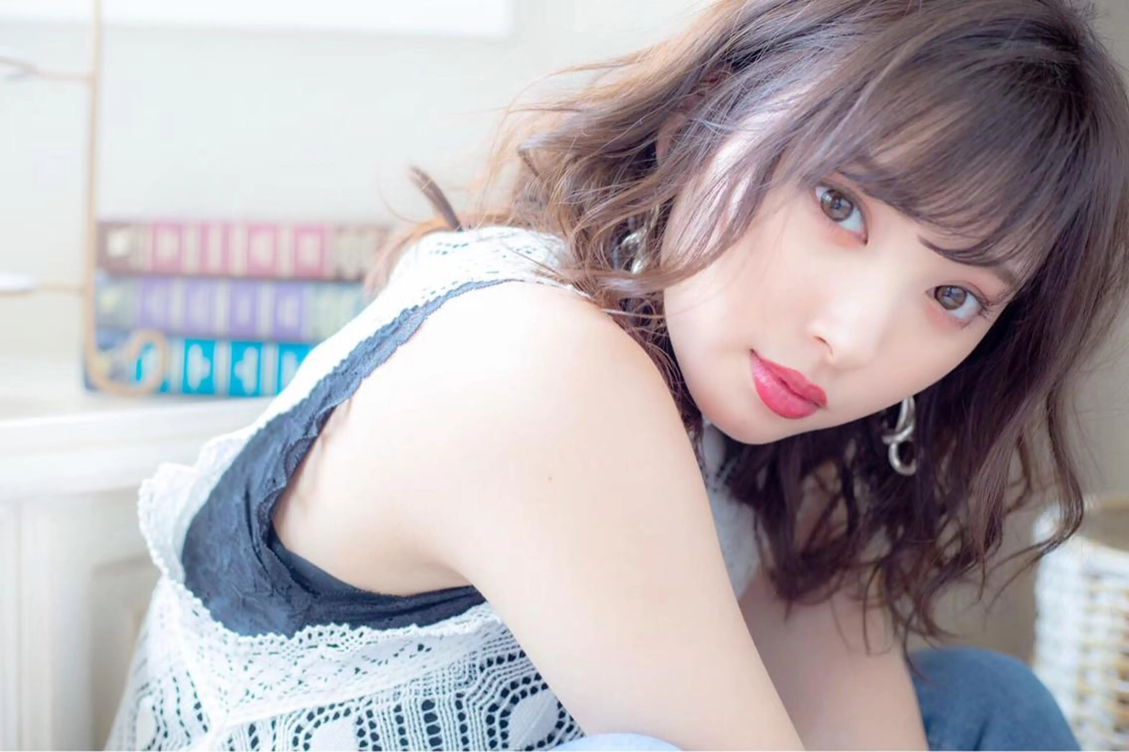 ミディアム カット 代表山口ひな 髪質改善のプロのヘアスタイル