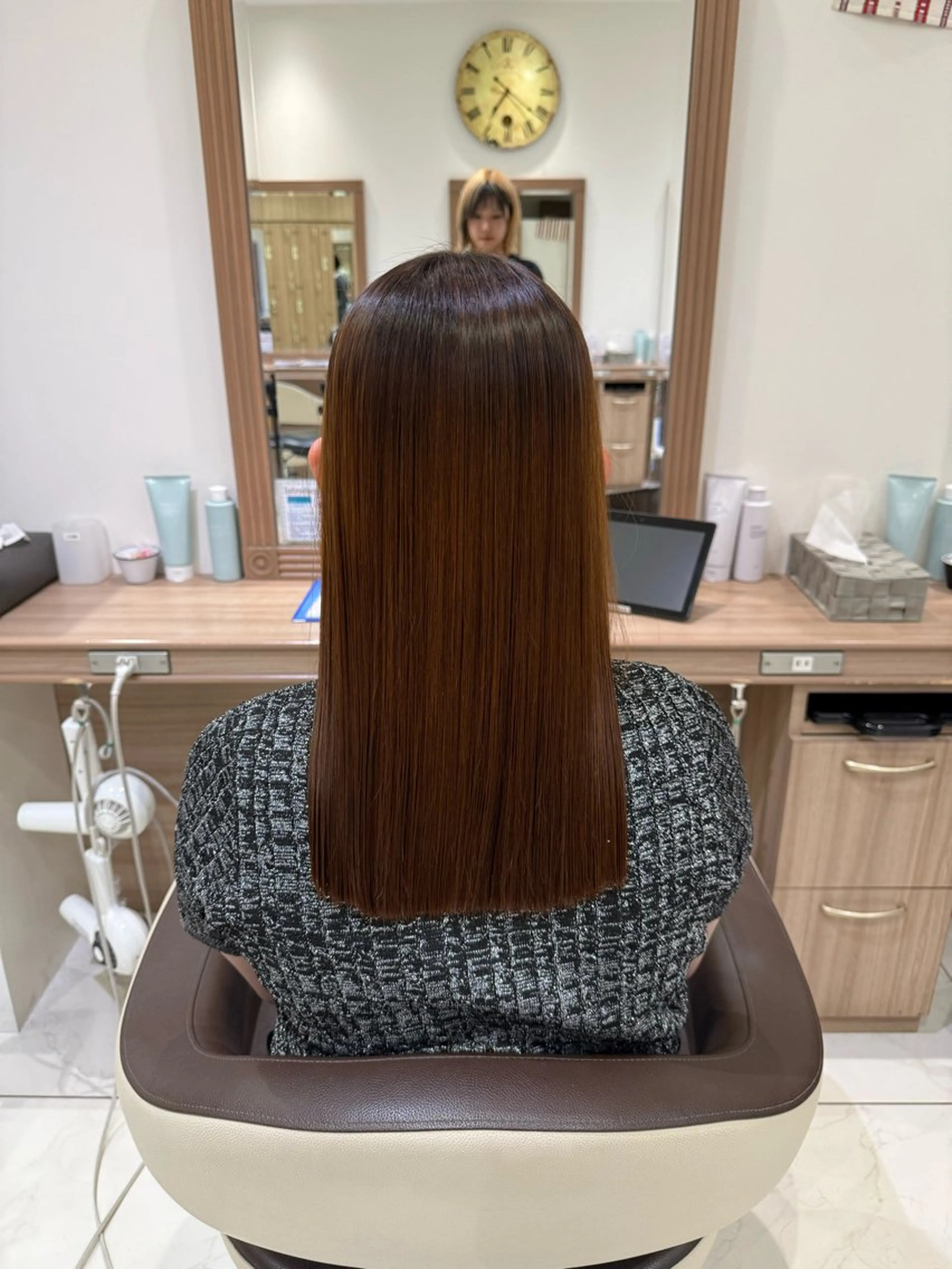 [新規限定]💎縮毛矯正(全体or根元)+シャンプー+ブロー💎の写真