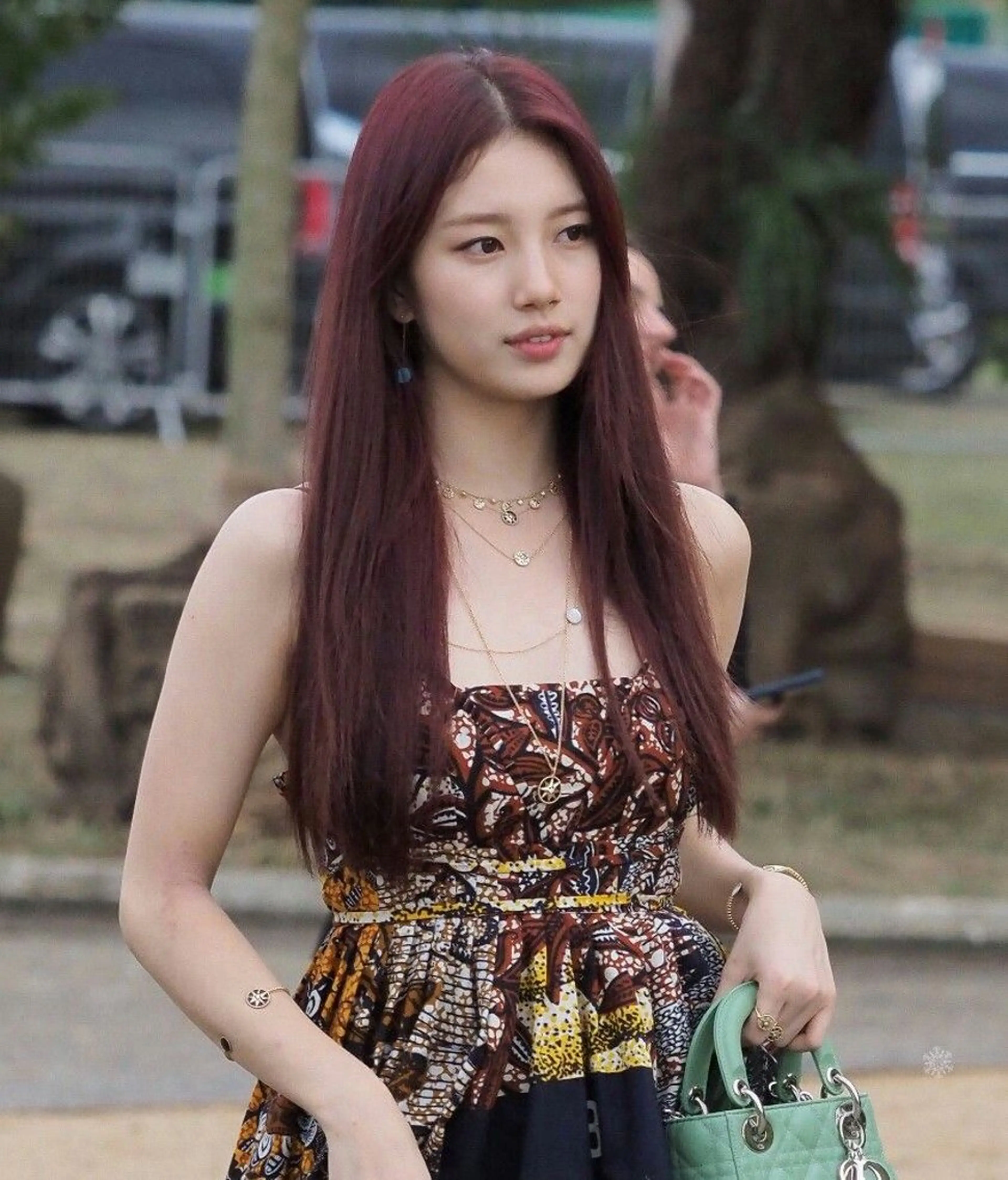 セミロング ヘアカラー トリートメント 🤍🥀韓流暖色レイ ヤー🥀🤍あやねのヘアスタイル