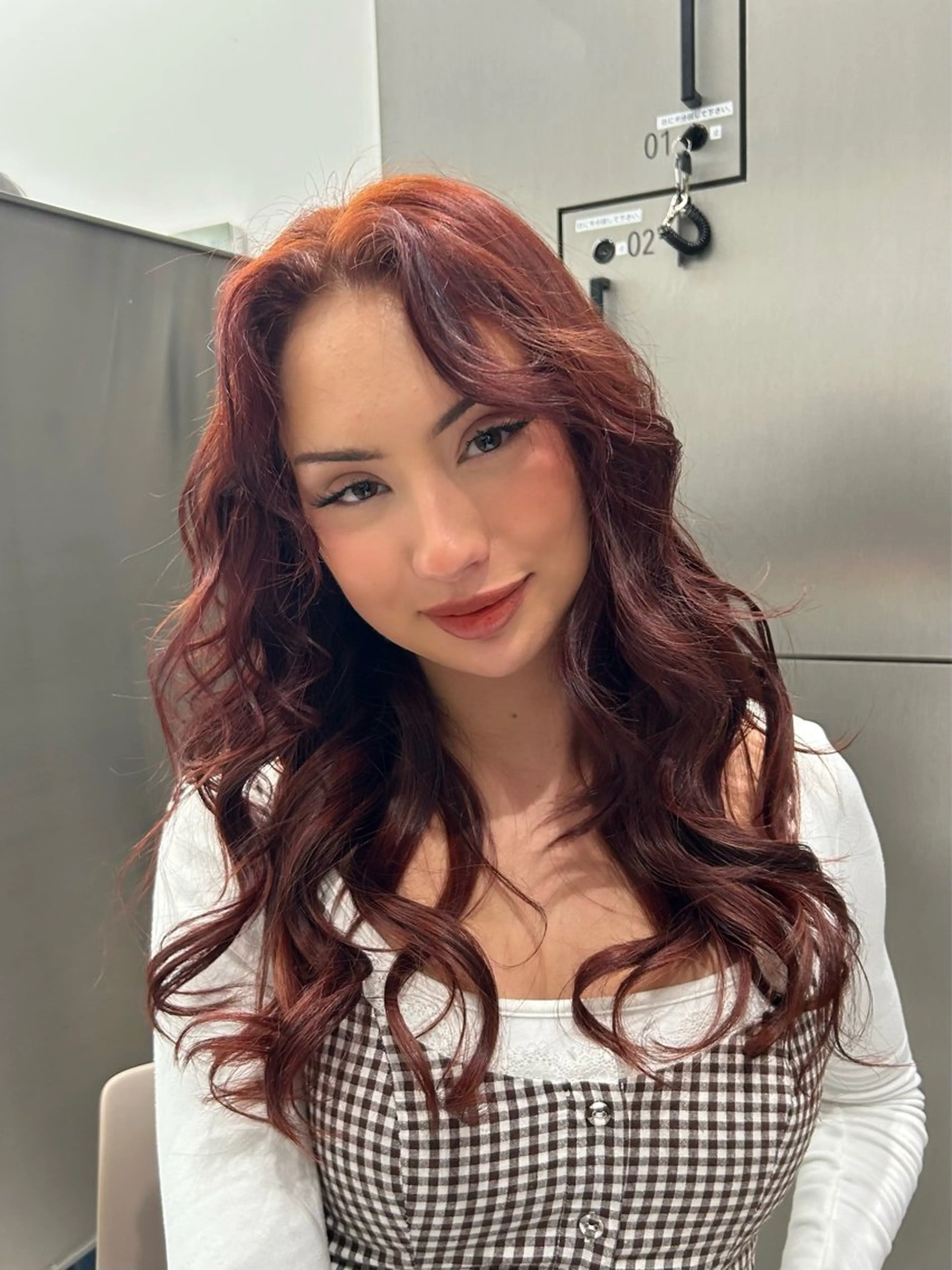 ロング ヘアカラー トリートメント 大人レイヤー/艶美髪 🇺🇸TOMONAのヘアスタイル