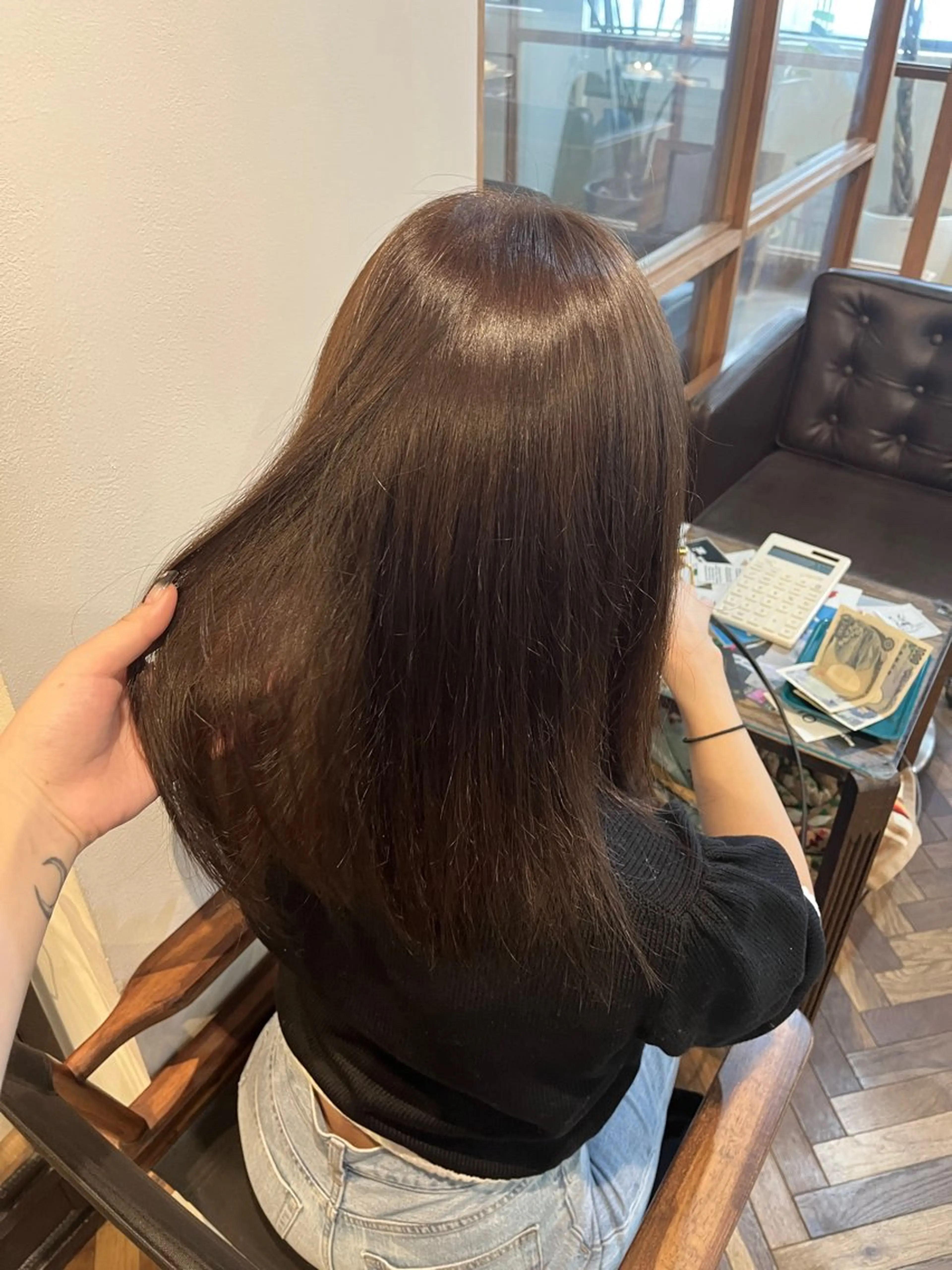 セミロング カラー HOMIE TOKYO所属・sora / 渋谷 / ハイトーンのヘアスタイル