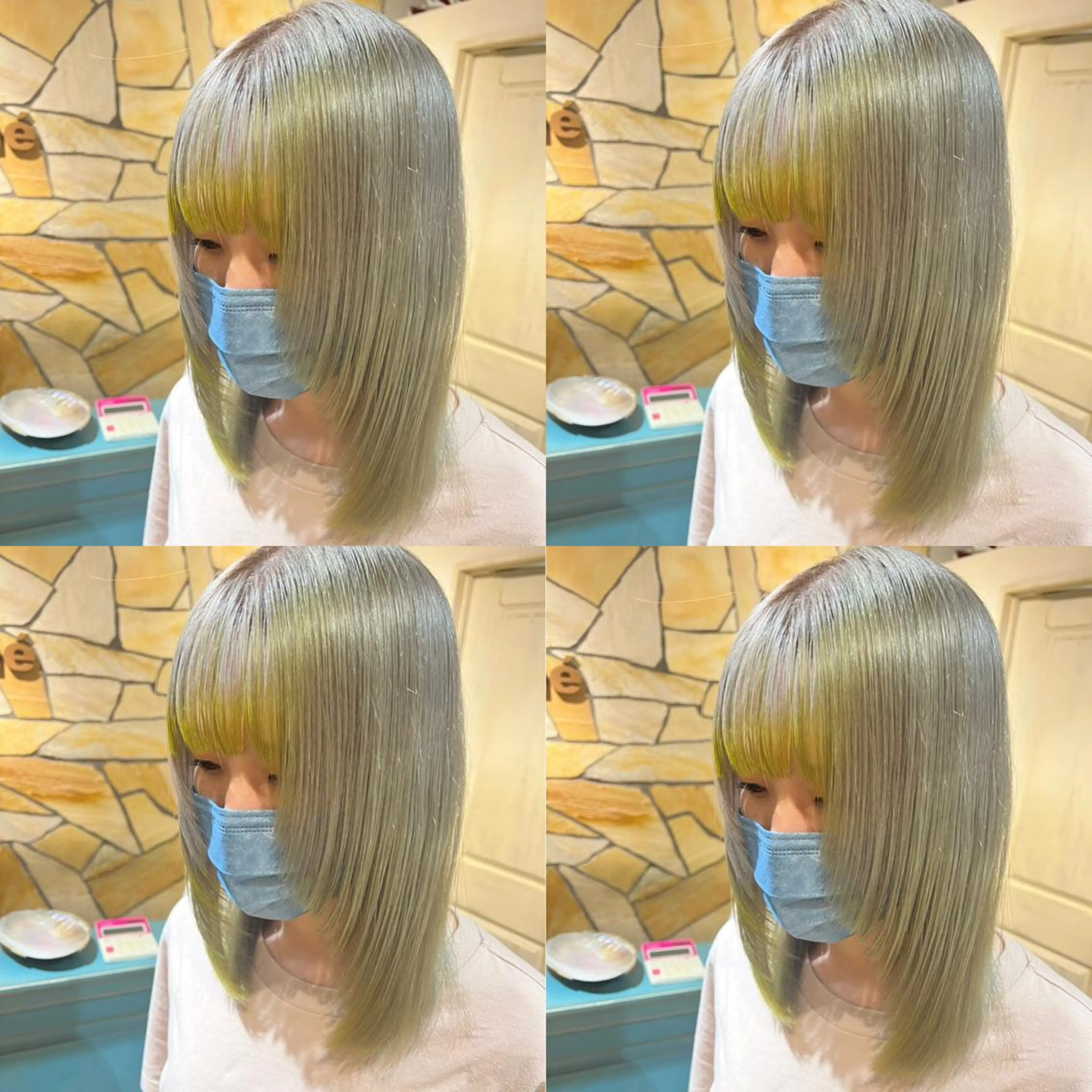 ミディアム カラー レイヤー×髪質改善 マネージャー安藤光司のヘアスタイル