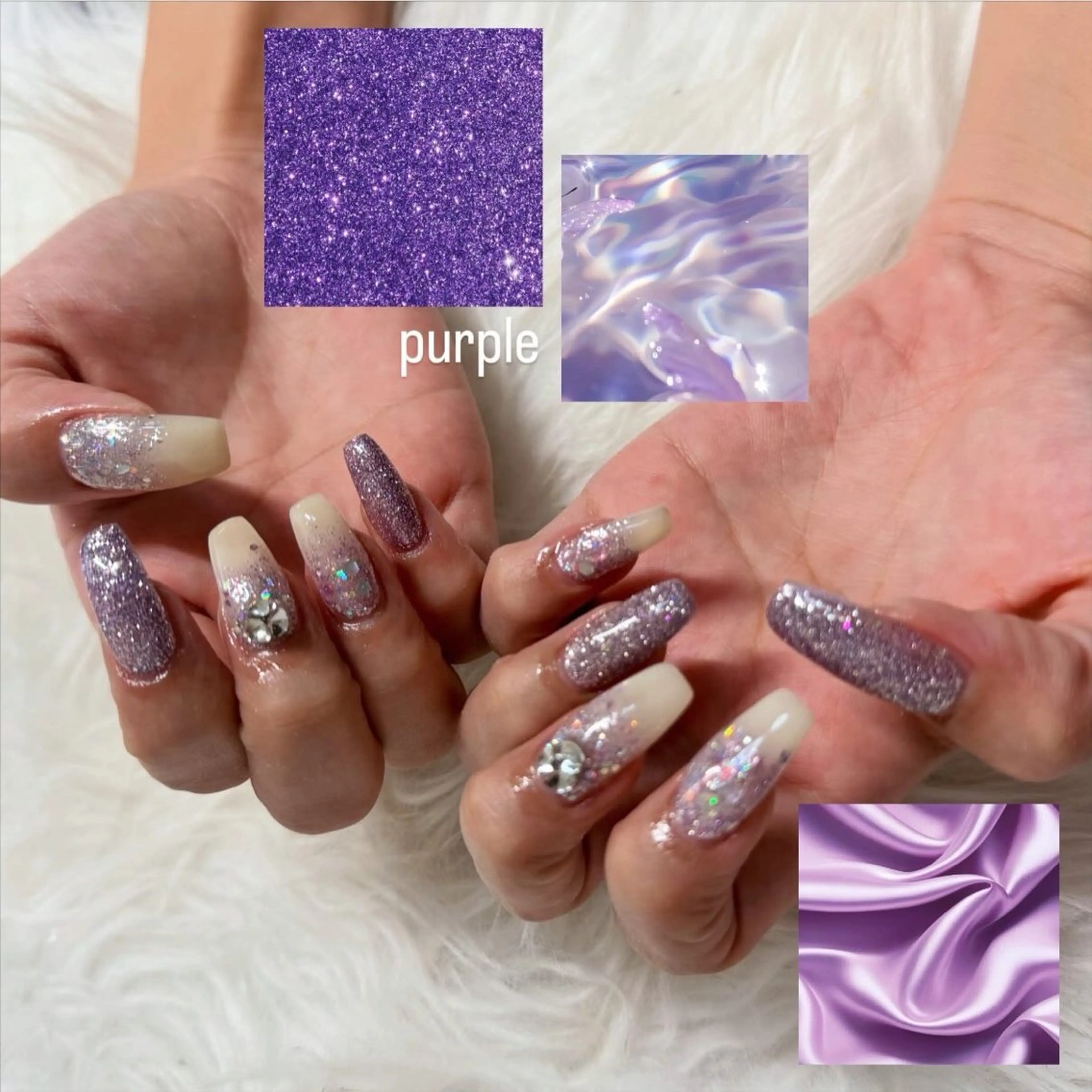 ロング ハンドネイル mao .のネイルデザイン