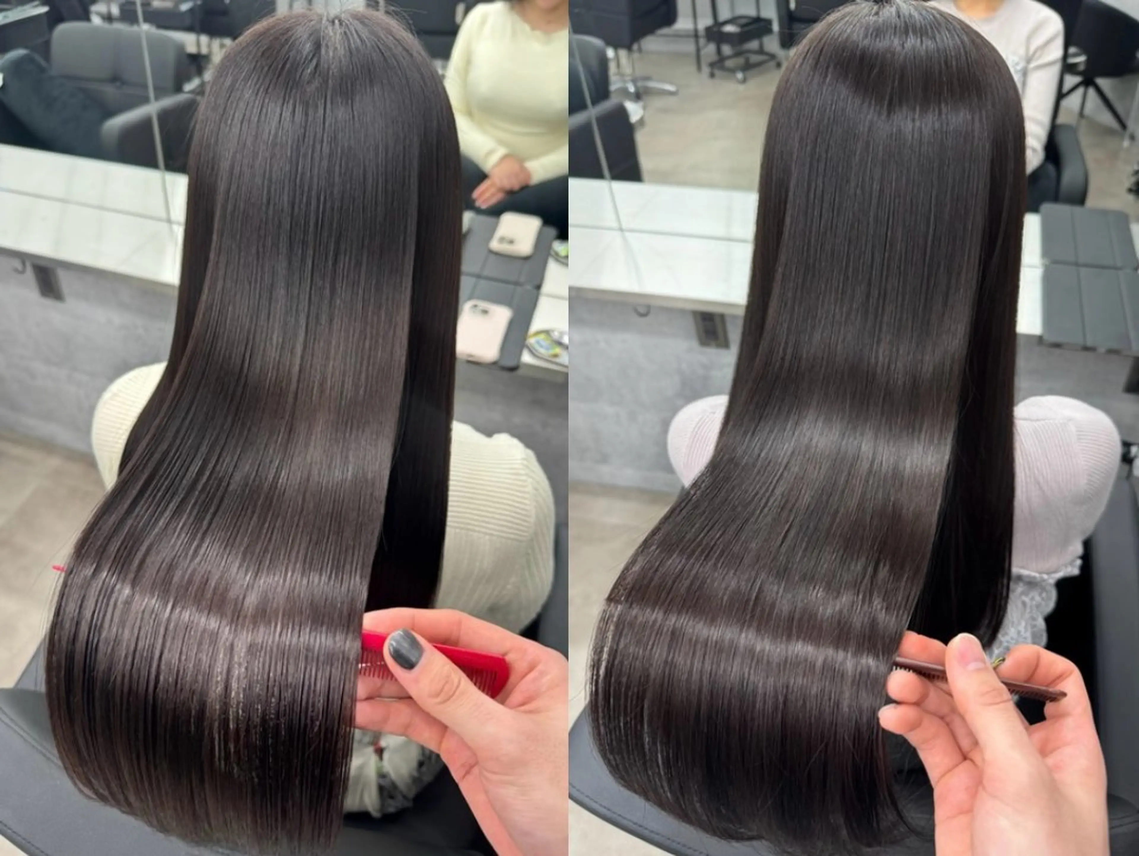 カット➕アディクシーカラー➕髪質改善ウルトワTR➕炭酸スパの写真