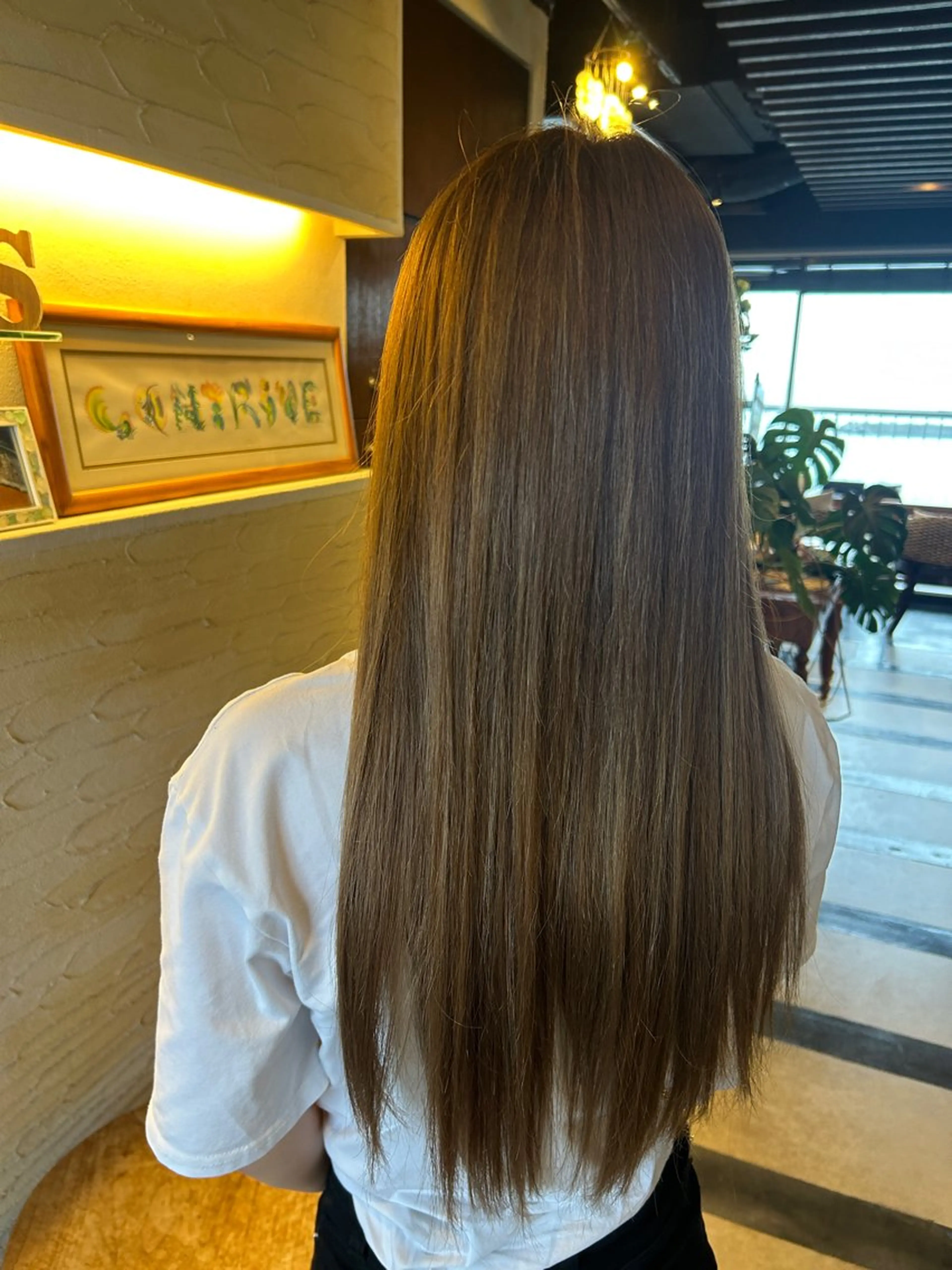 【期間限定❗️】アミノ酸トリートメント付き✨️縮毛矯正⭐️スパシャンプー・ブロー込⭐️の写真