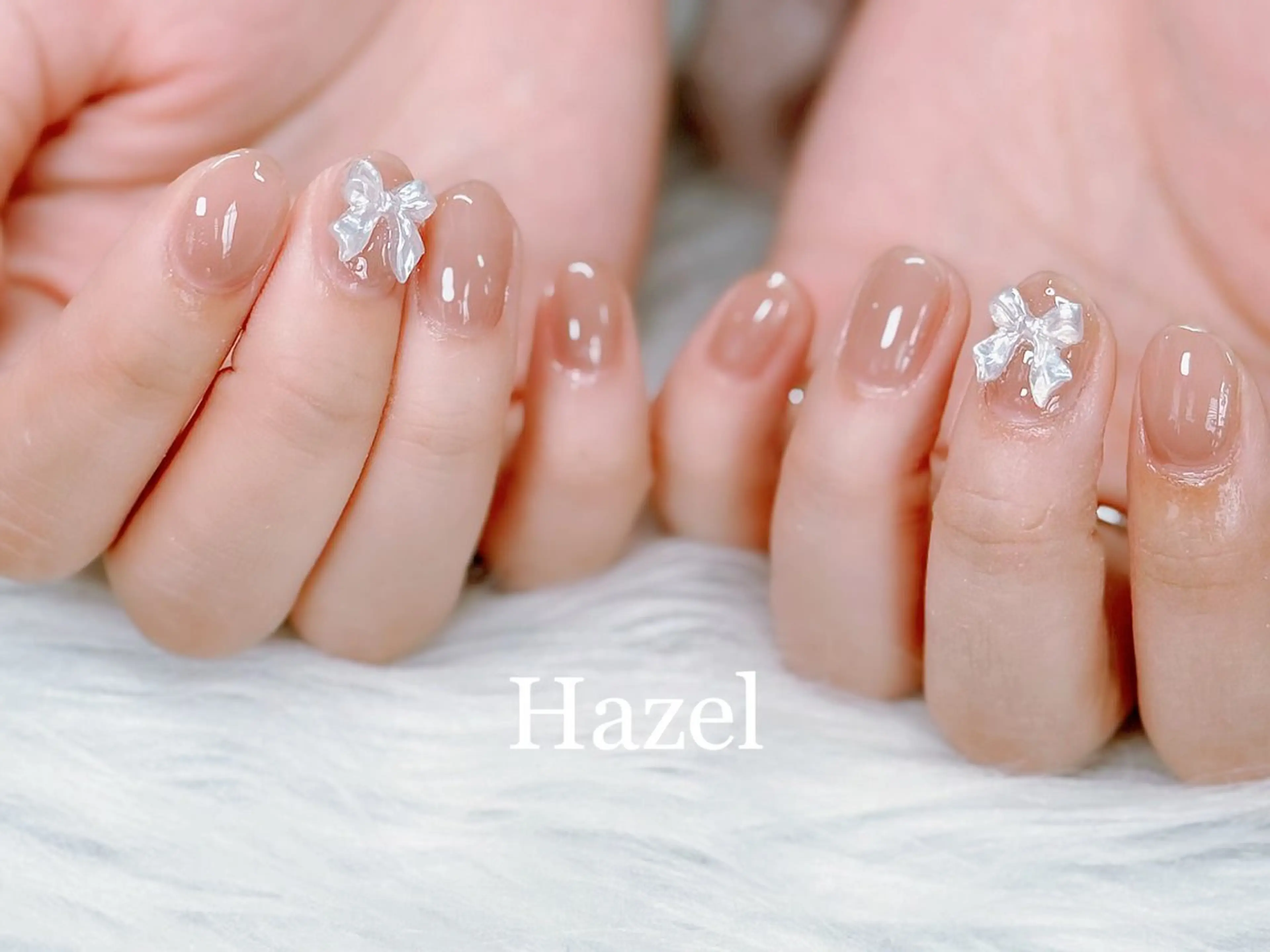 ネイル ハンドネイル ハンドケア 🤍Hazel 吉祥寺🤎のネイルデザイン