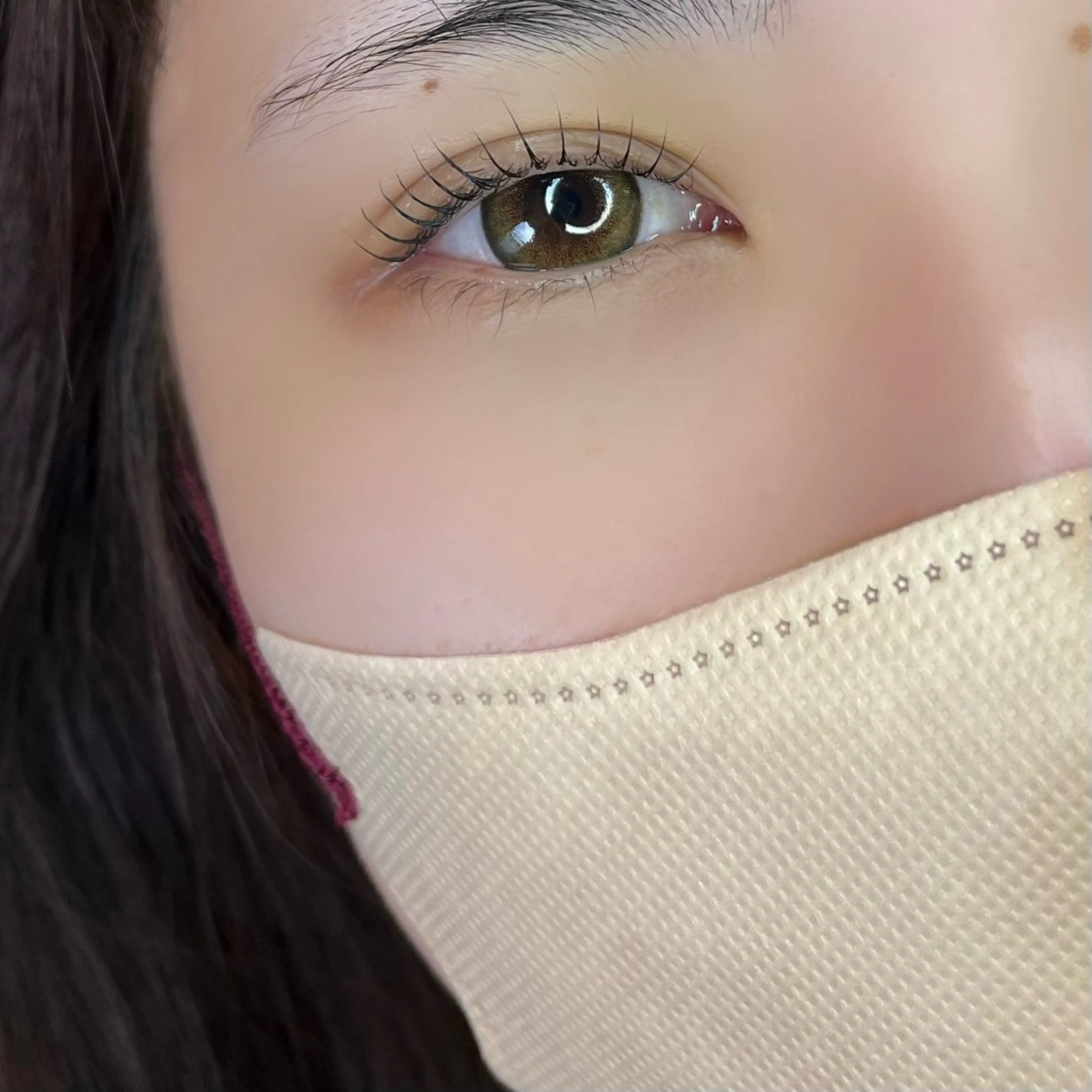 マツエク・マツパ パリジェンヌラッシュリフト meme erinaのマツエク・マツパデザイン