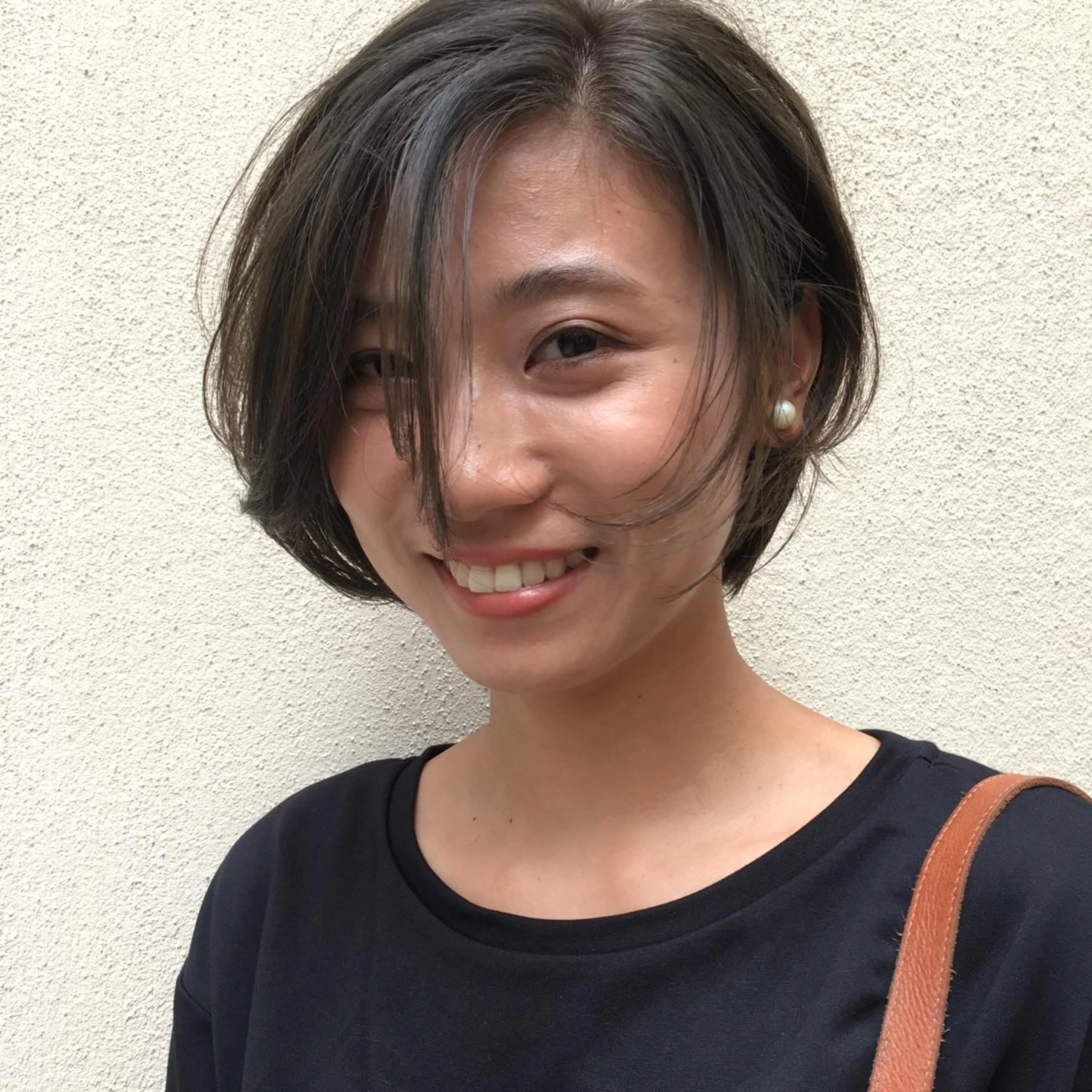 ショート カラー ショートボブ ボブ ショートヘア BRUNTJET所属・MAEDA MADOKAのヘアスタイル