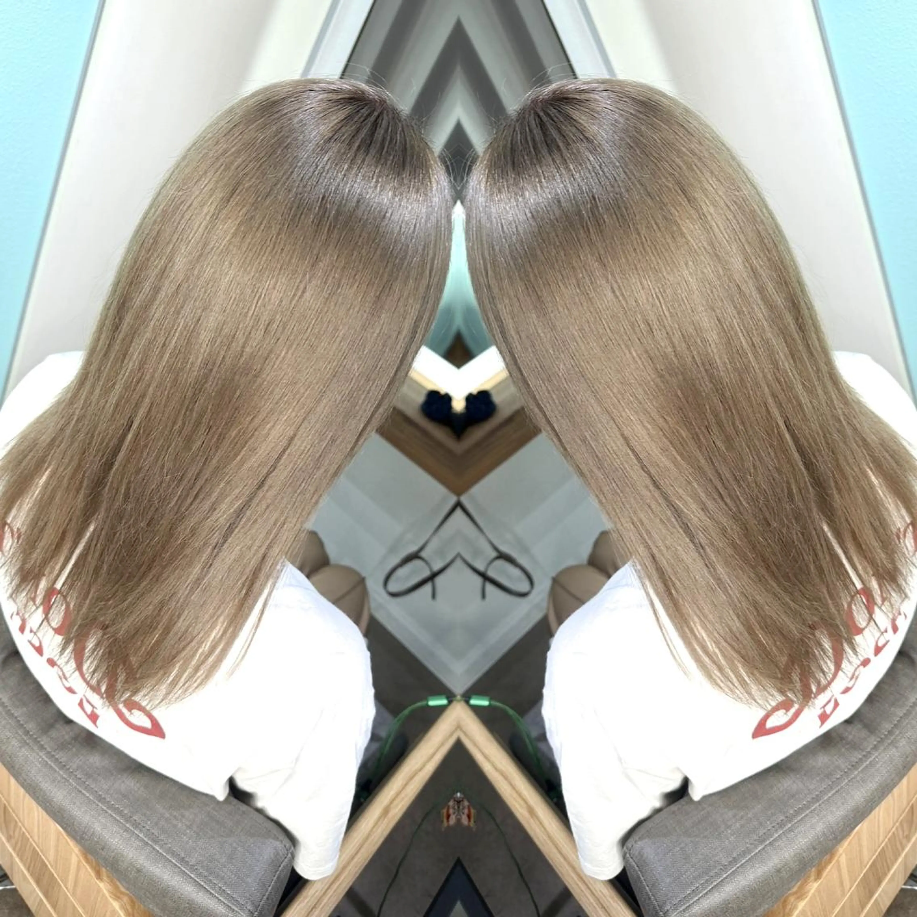 セミロング カラー ヘアアレンジ 韓国hair特化🩵 人気NO,1👑祐樹のヘアスタイル