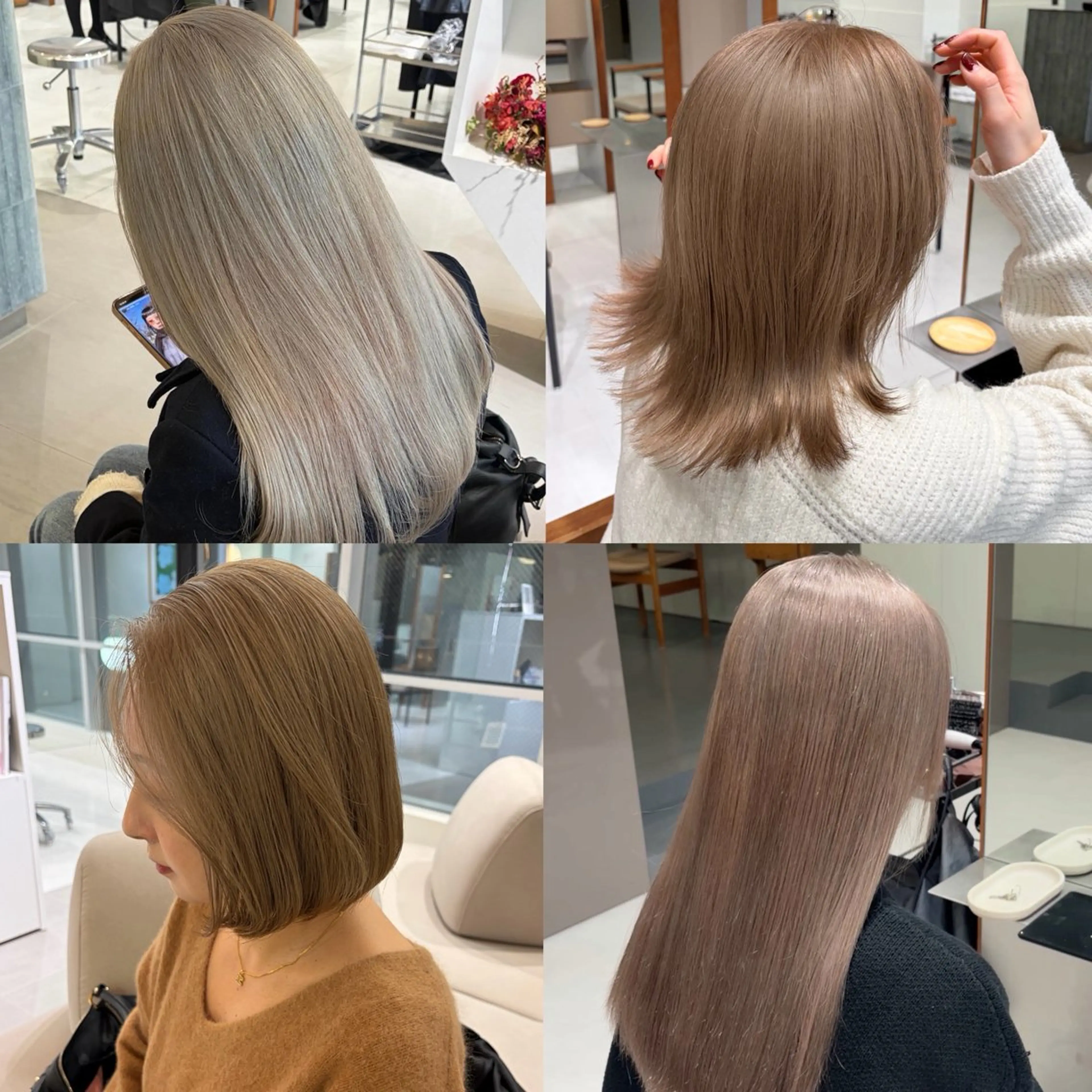 ロング カラー ブリーチ 縮毛矯正 ヘアカラー トリートメント 高発色ブリーチ/ ハイレイヤー🪽aiのヘアスタイル