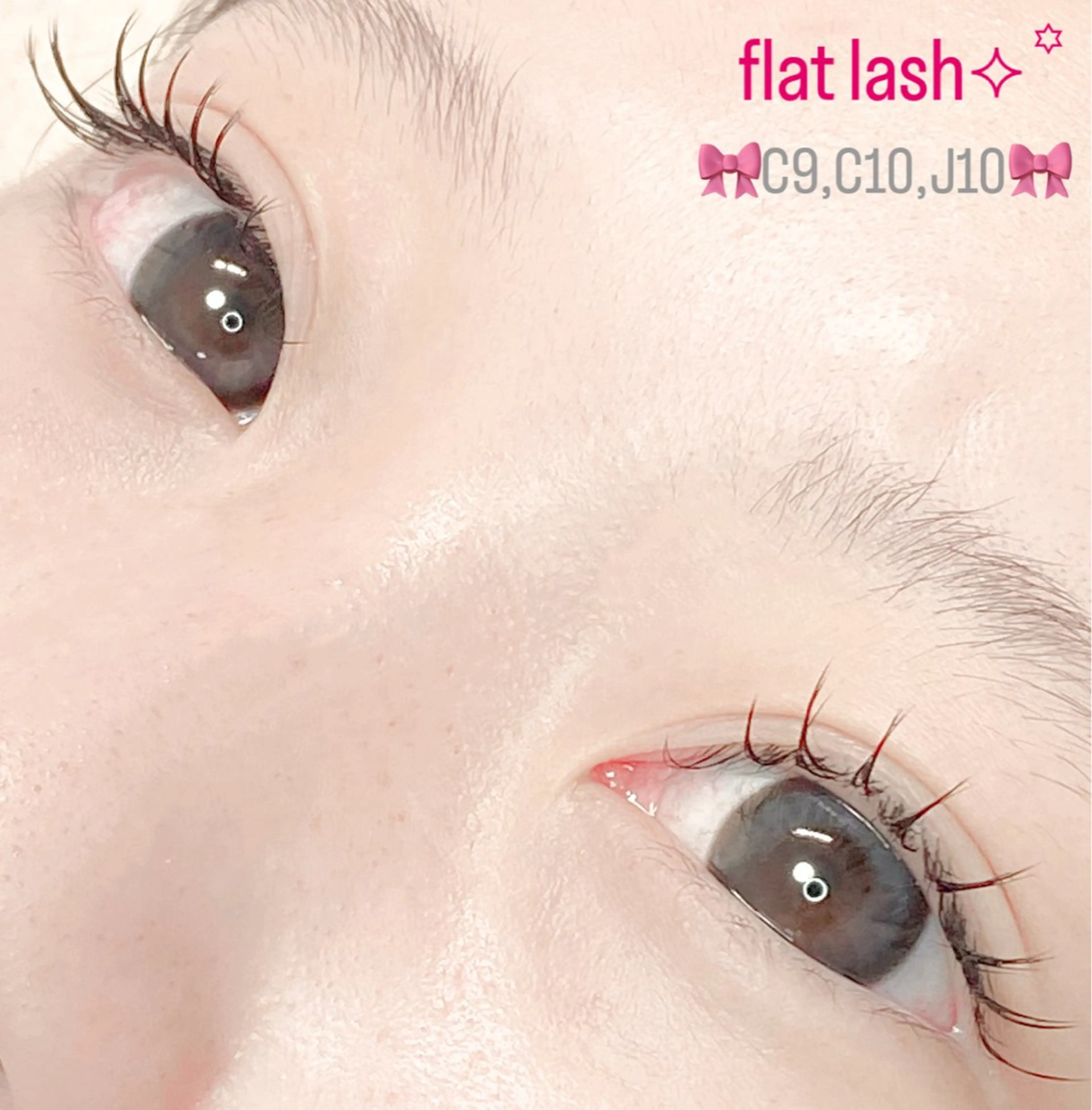 〈ミニモ学割〉U24歳限定𖧷 ⁺. フラットラッシュ80本𖧷 ⁺. コーティング込の写真