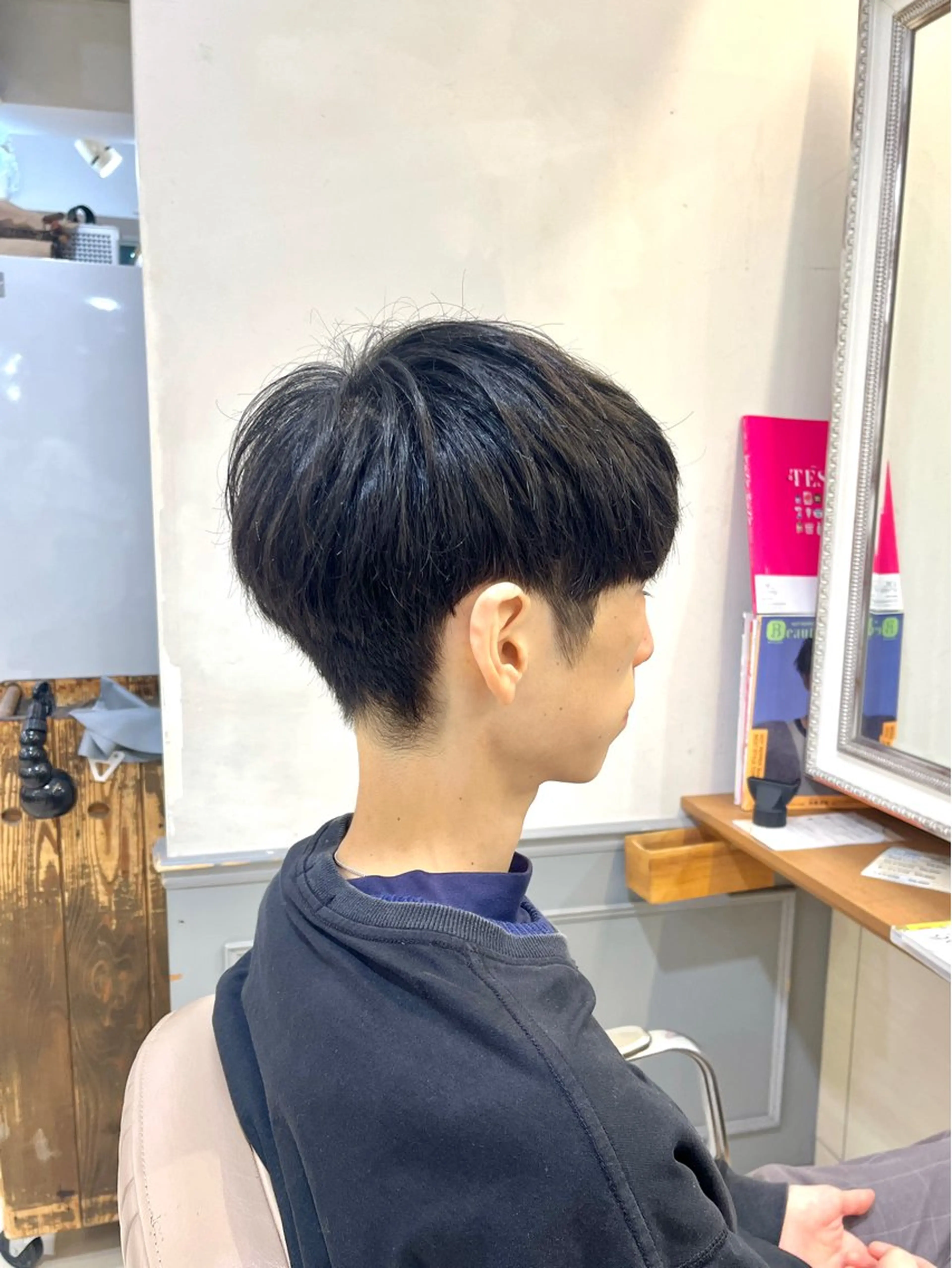 メンズ マッシュ 刈り上げ メンズカットモデル/ 横浜/佐藤桃香 🦥のヘアスタイル