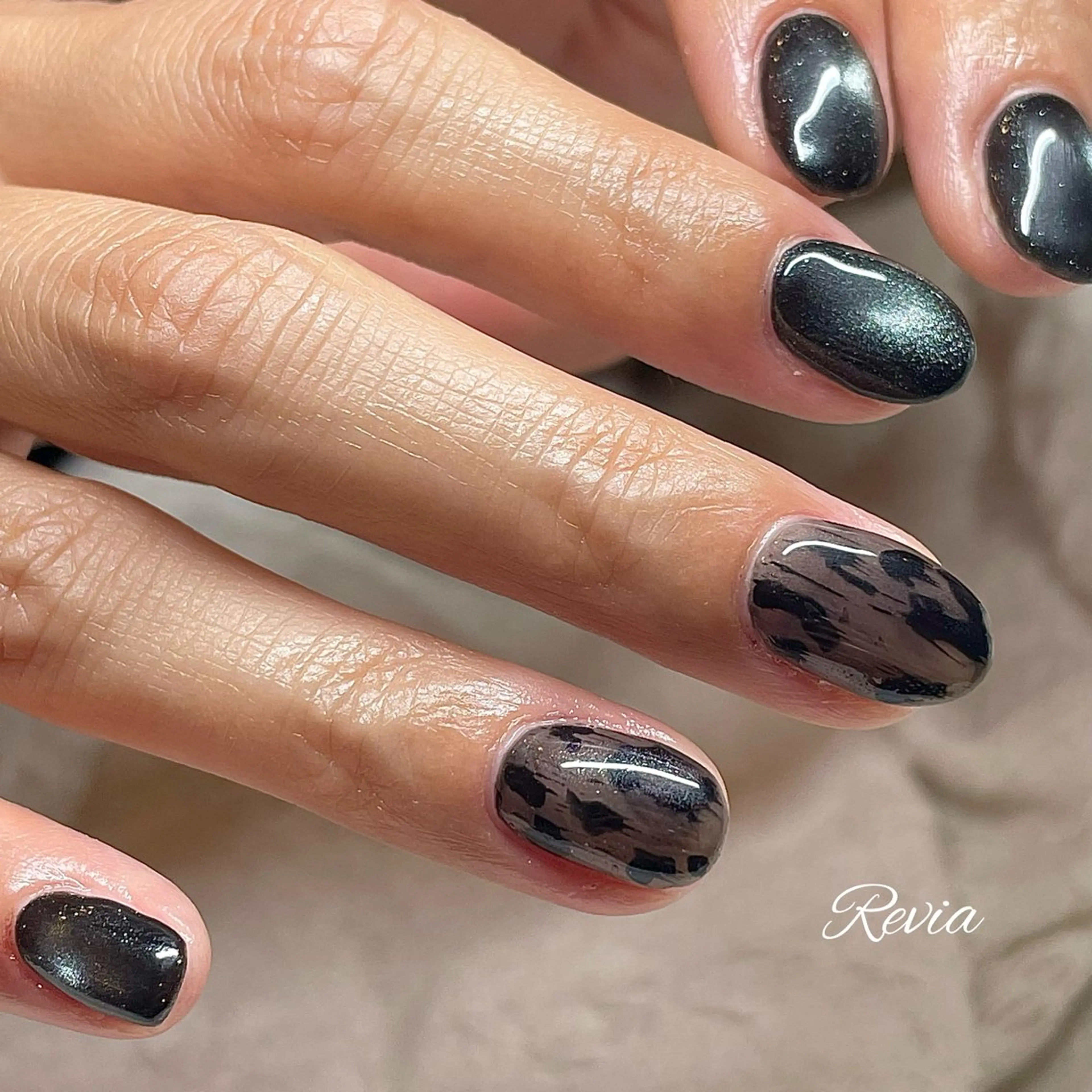 ネイル ハンドネイル revia所属・ERI Nailistのネイルデザイン