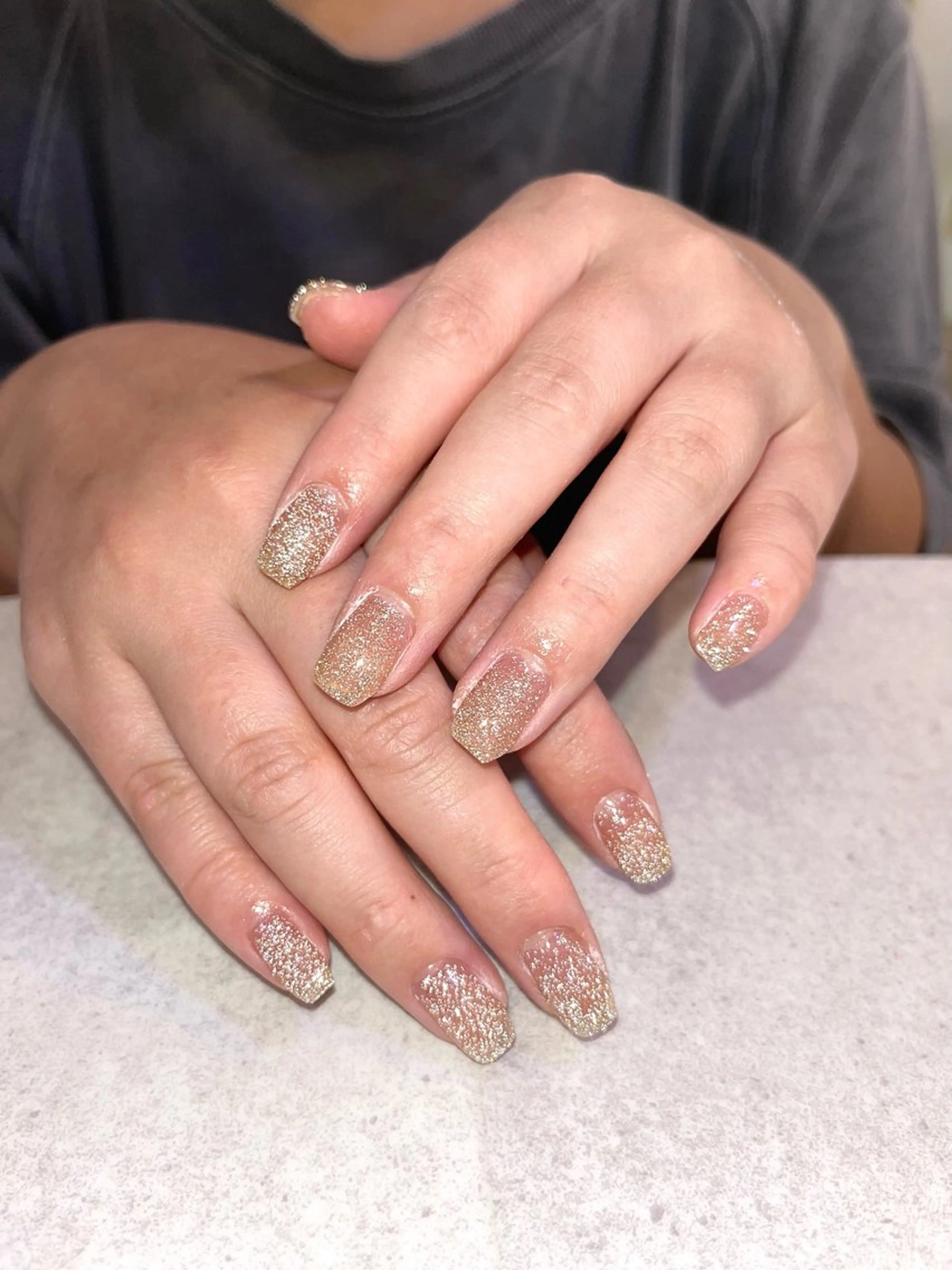 ネイル フラッシュネイル ワンカラーネイル 🌻Sunrich Fuka🌻のネイルデザイン