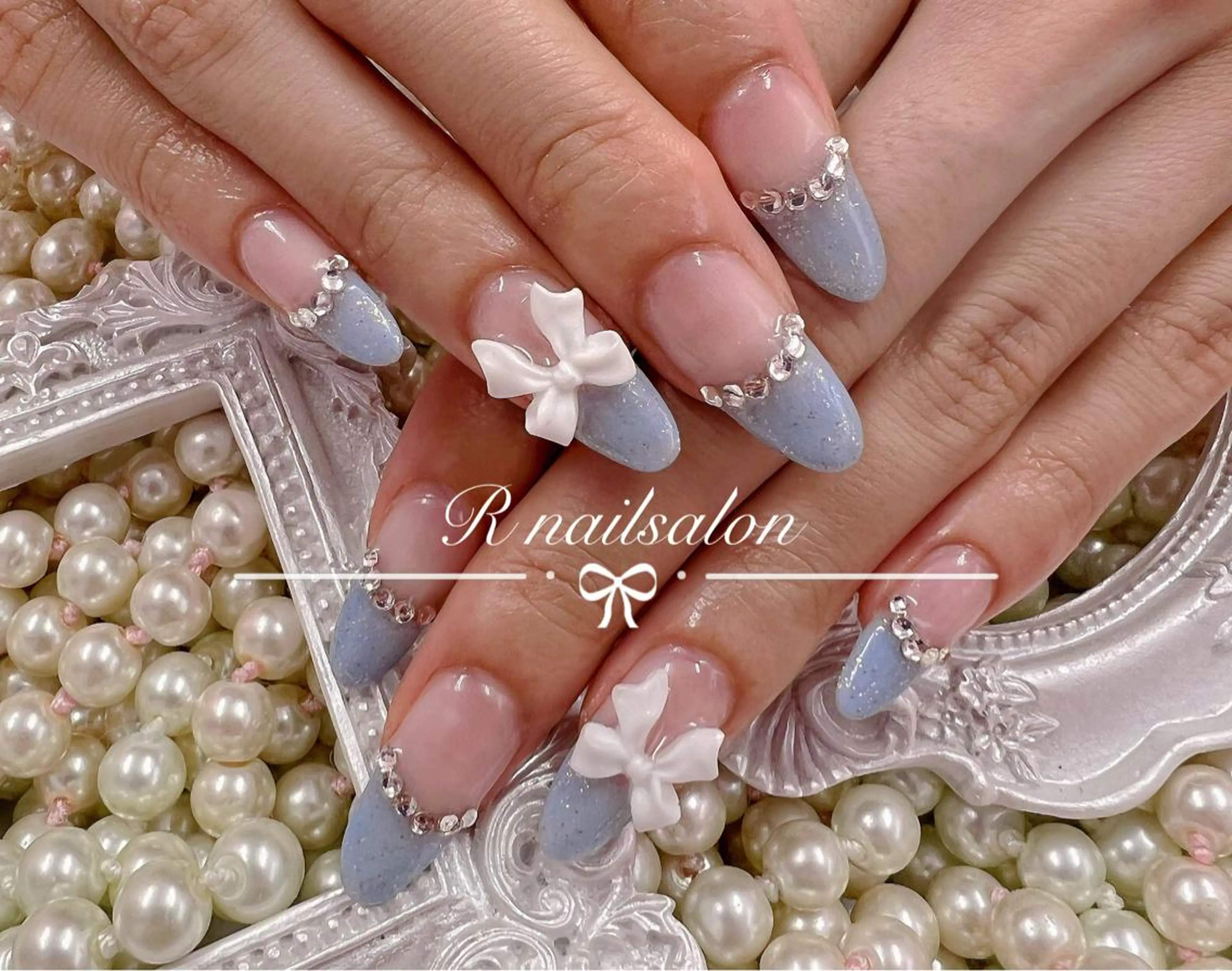 ロング R NAILSALONのネイルデザイン