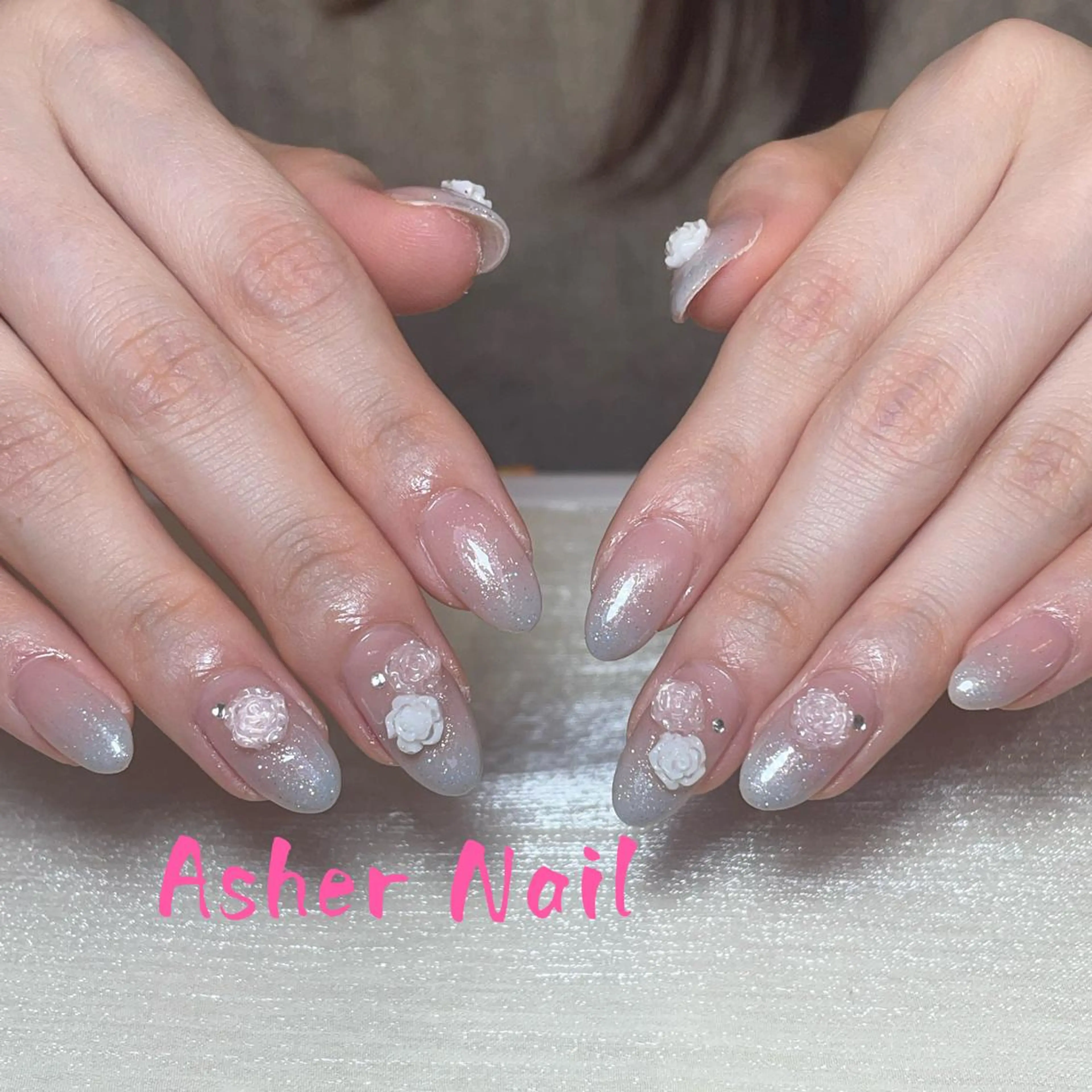 ネイル ハンドネイル ハンドケア Asher-Yuki 🍁のネイルデザイン