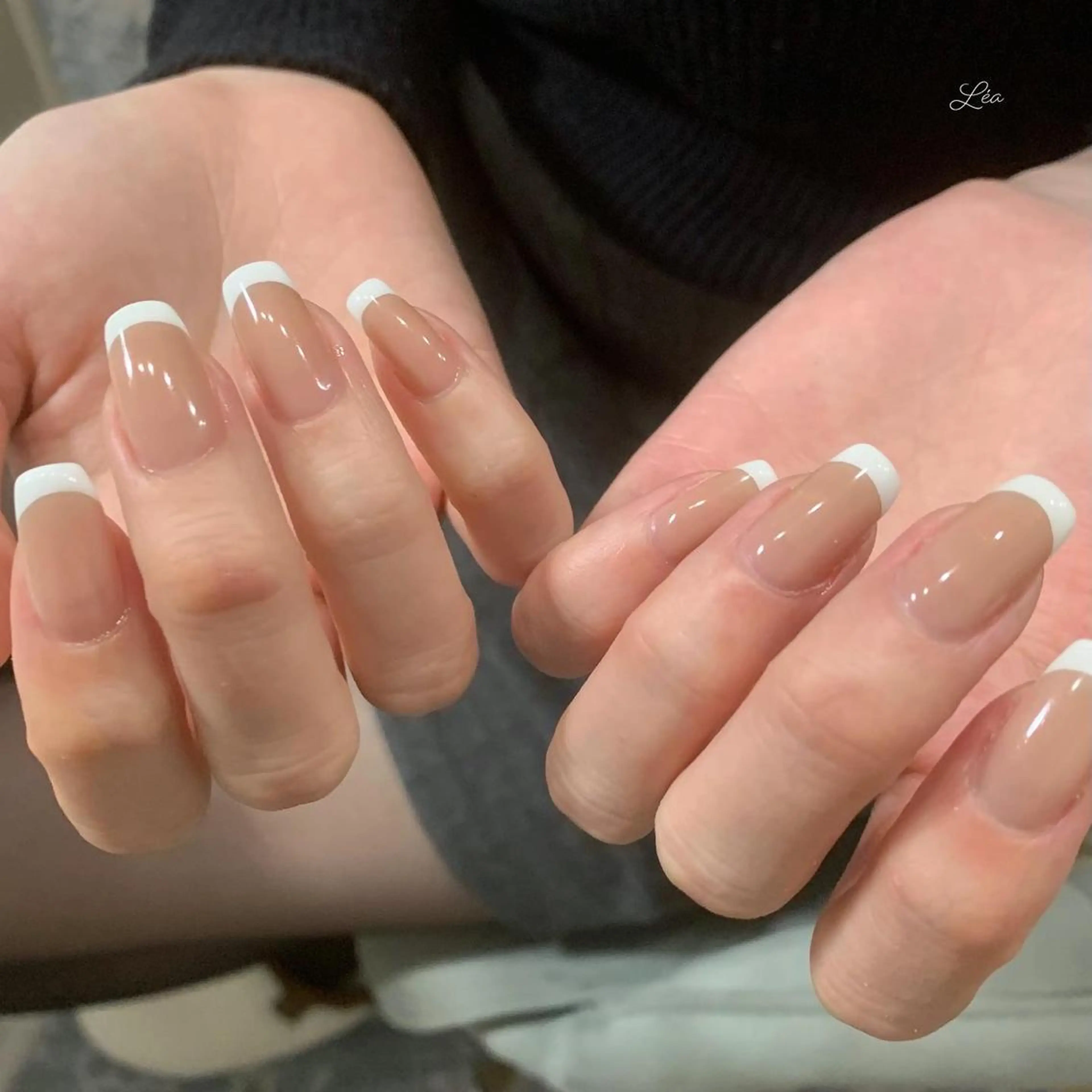 ネイル ジェルネイル パラジェル Léa nailのネイルデザイン