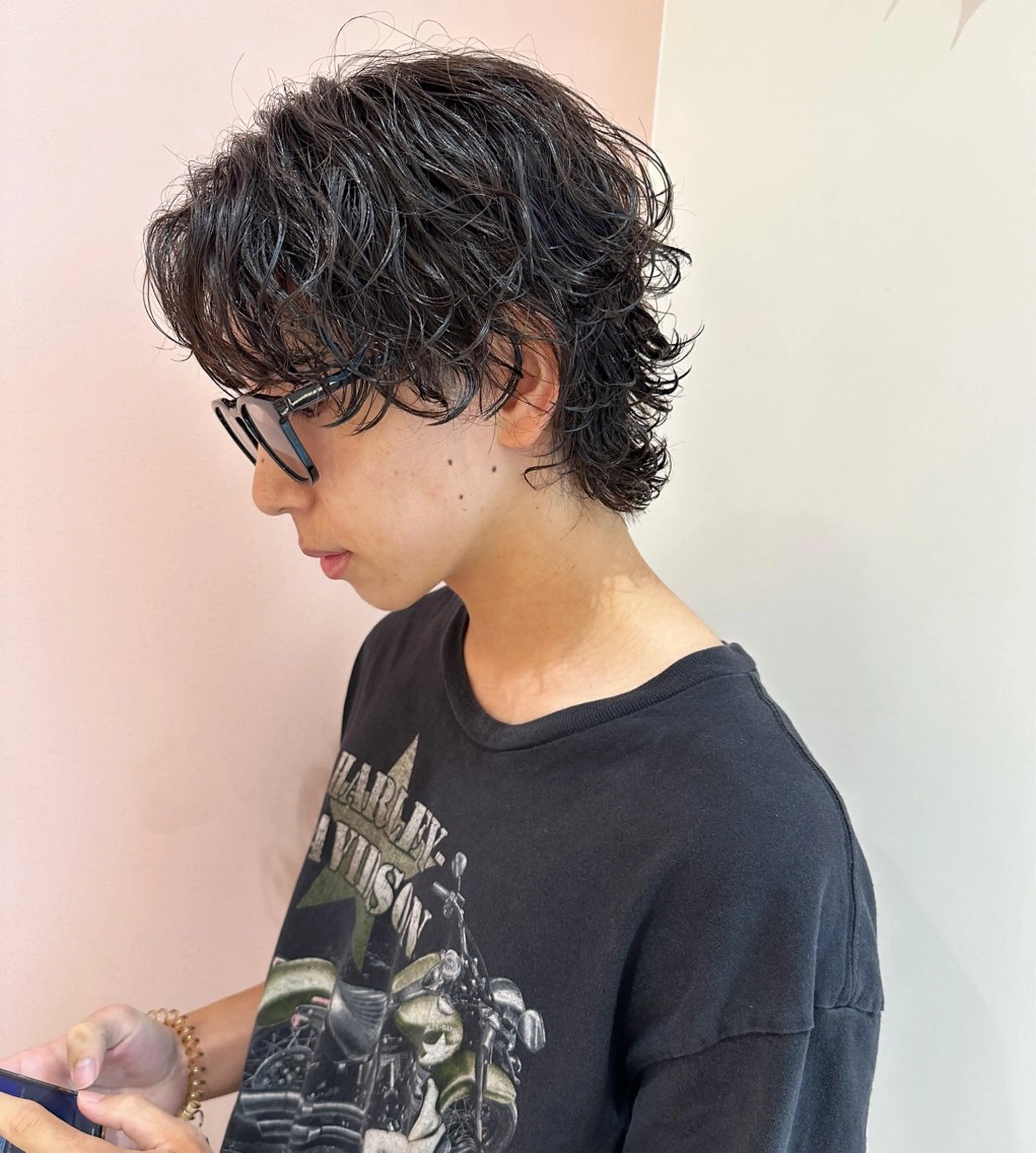 【定番メニュー!】メンズカット+パーマ🐨🍋(シャンプー別)の写真