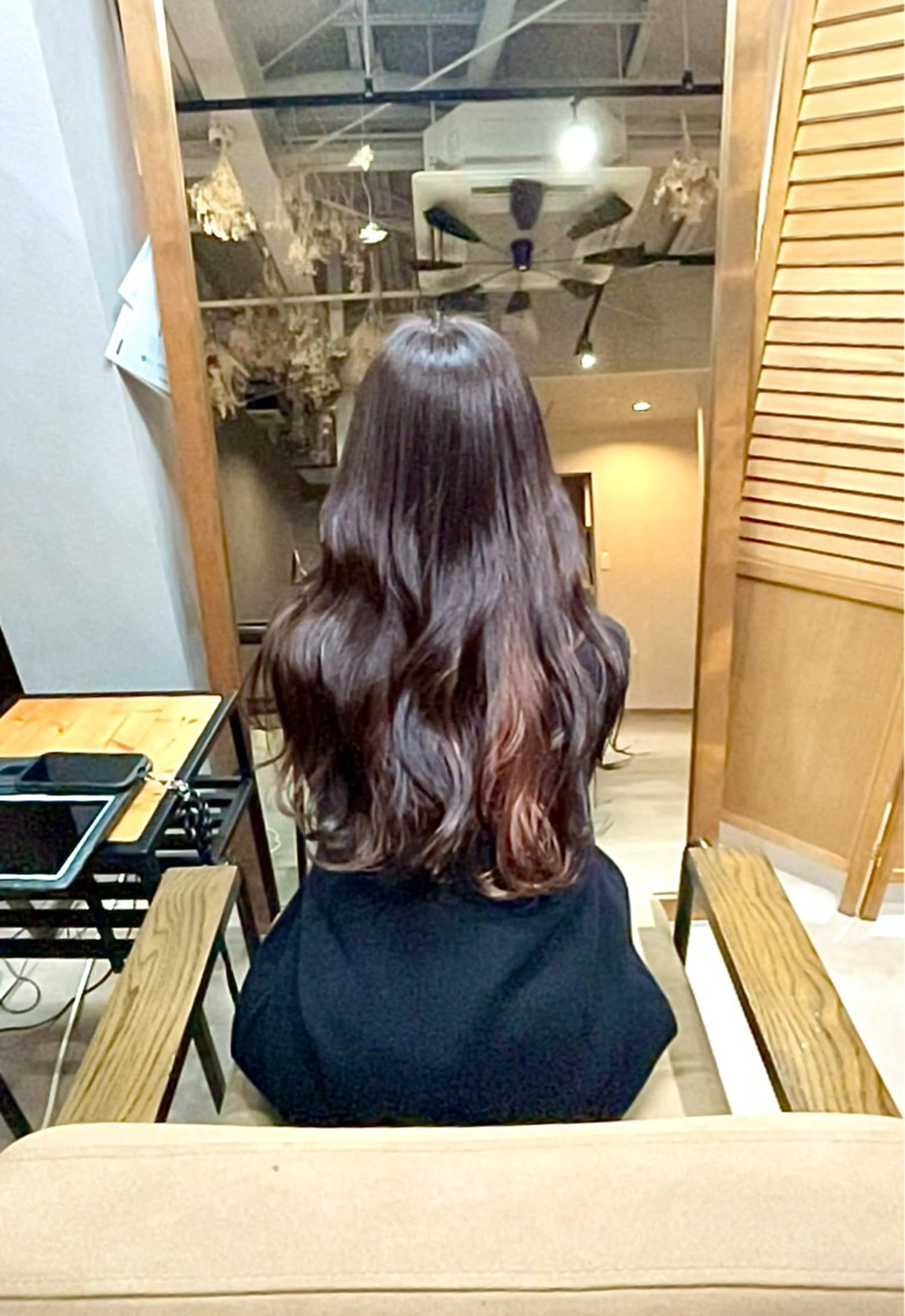 ロング 長田 亮のヘアスタイル