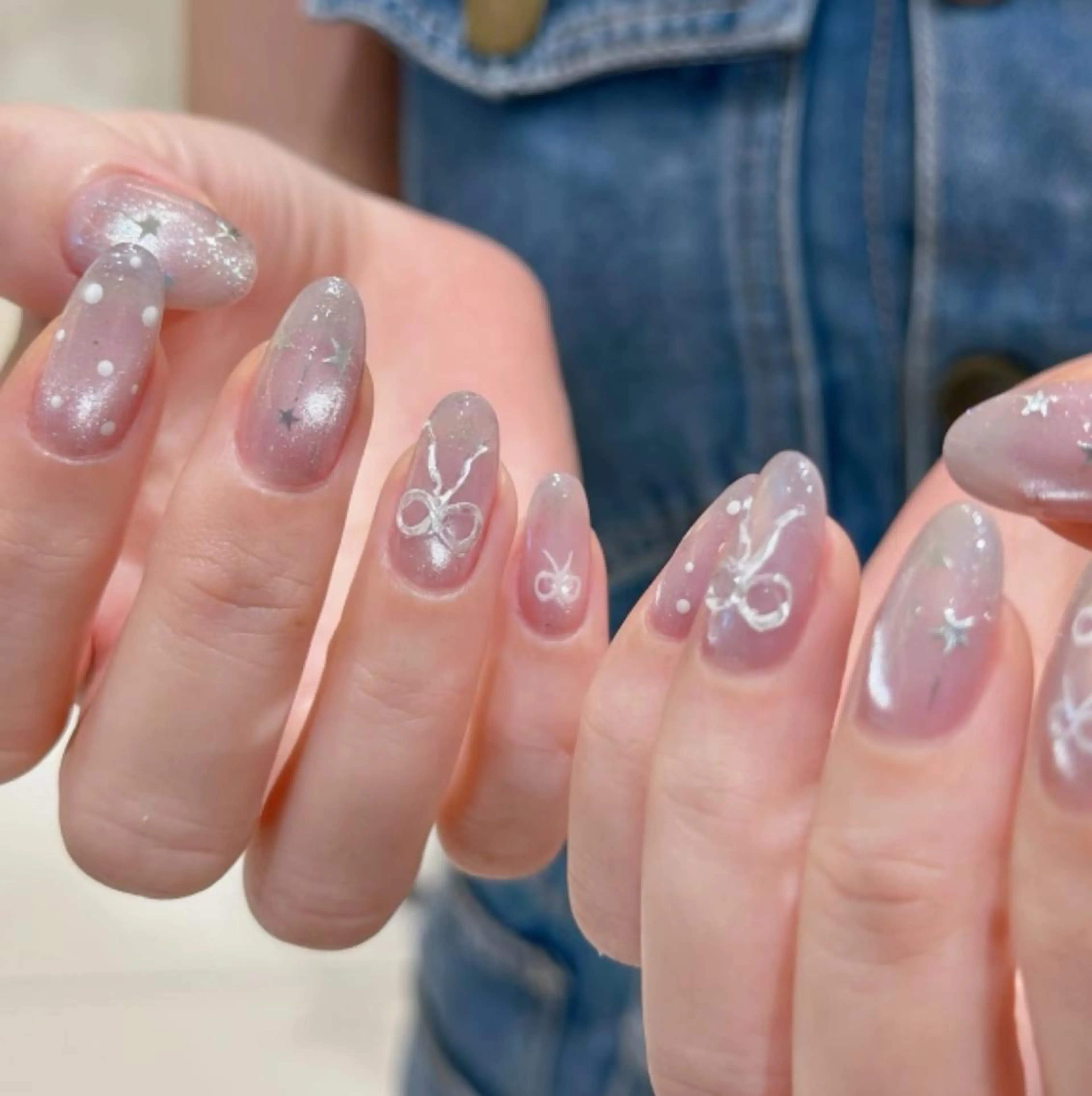 ネイル ハンドネイル ハンドケア 🍑 momo_nailのネイルデザイン