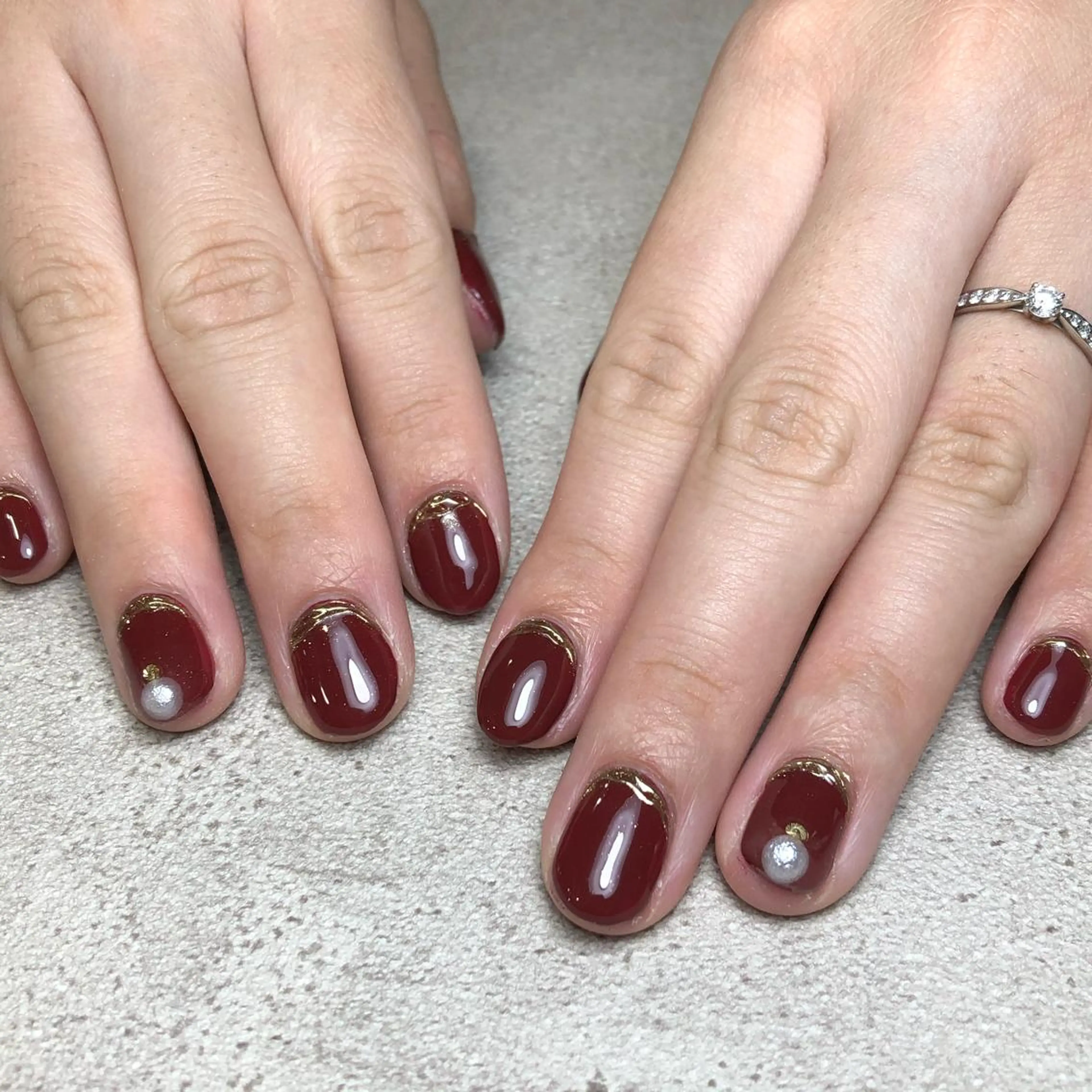 ネイル オーロラネイル フットネイル ニュアンスネイル 夏ネイル Amelie所属・nail salon U'muのネイルデザイン