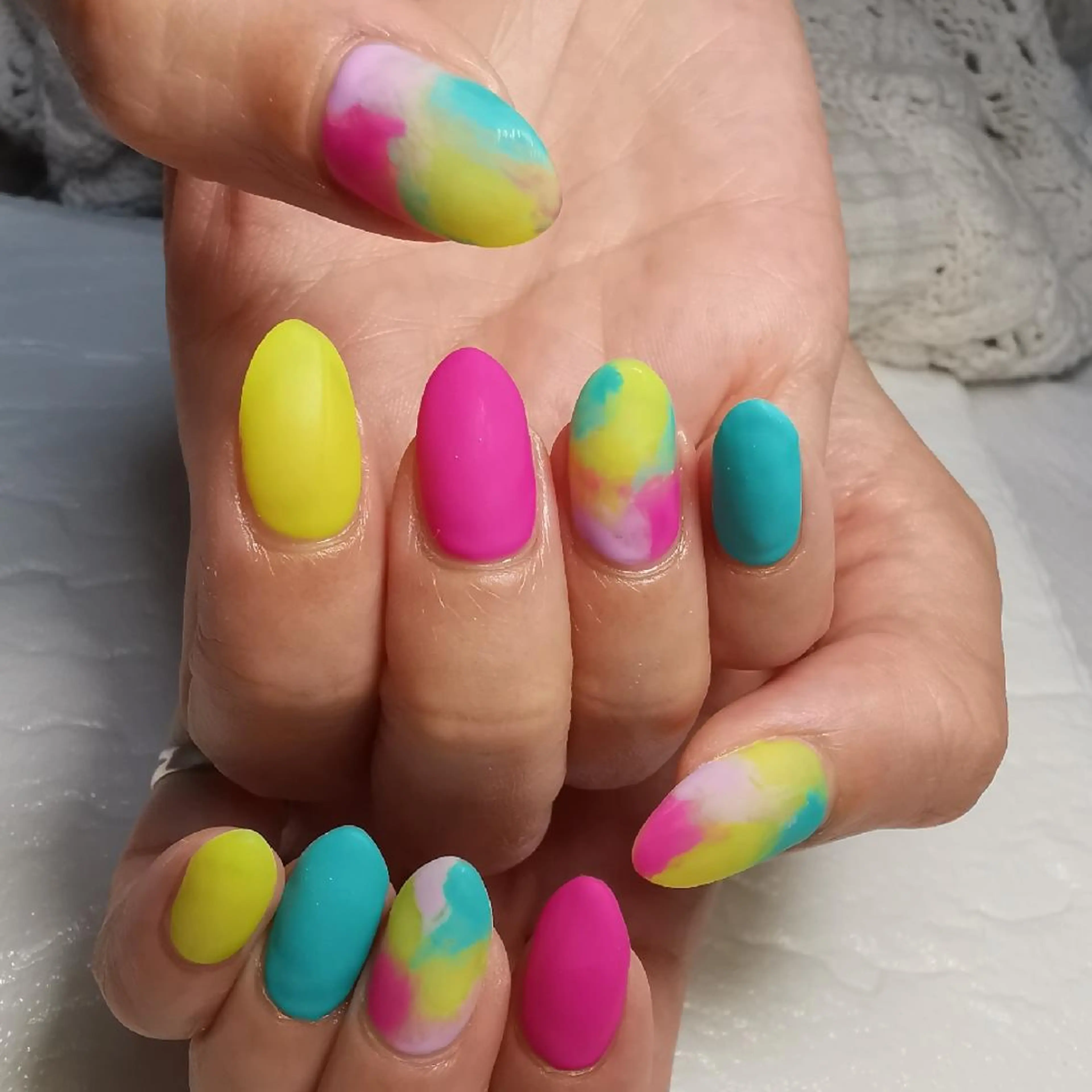 ネイル マットネイル ハンドネイル reve あやののネイルデザイン