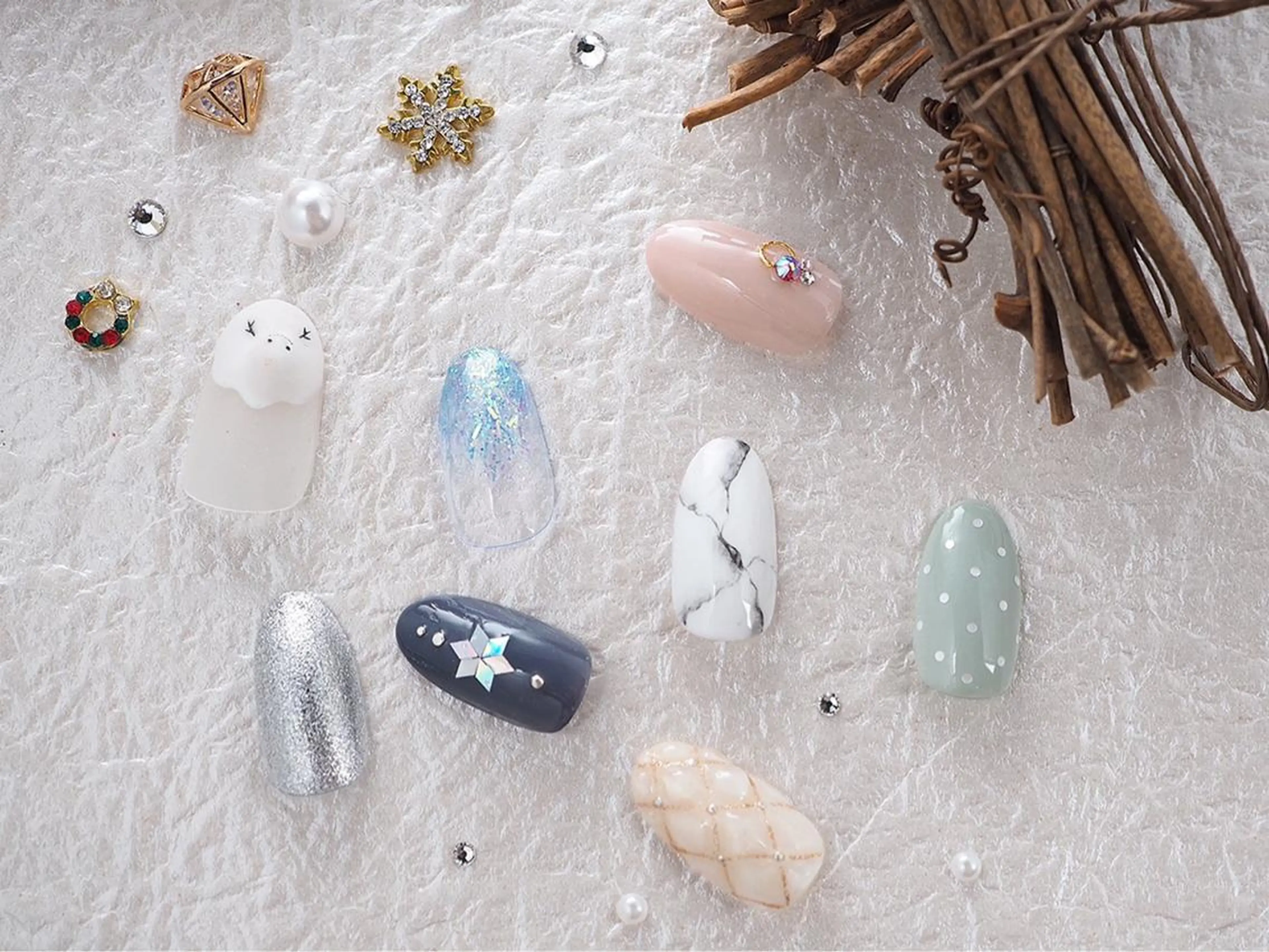 ネイル ネイルPetit Ribbonのネイルデザイン