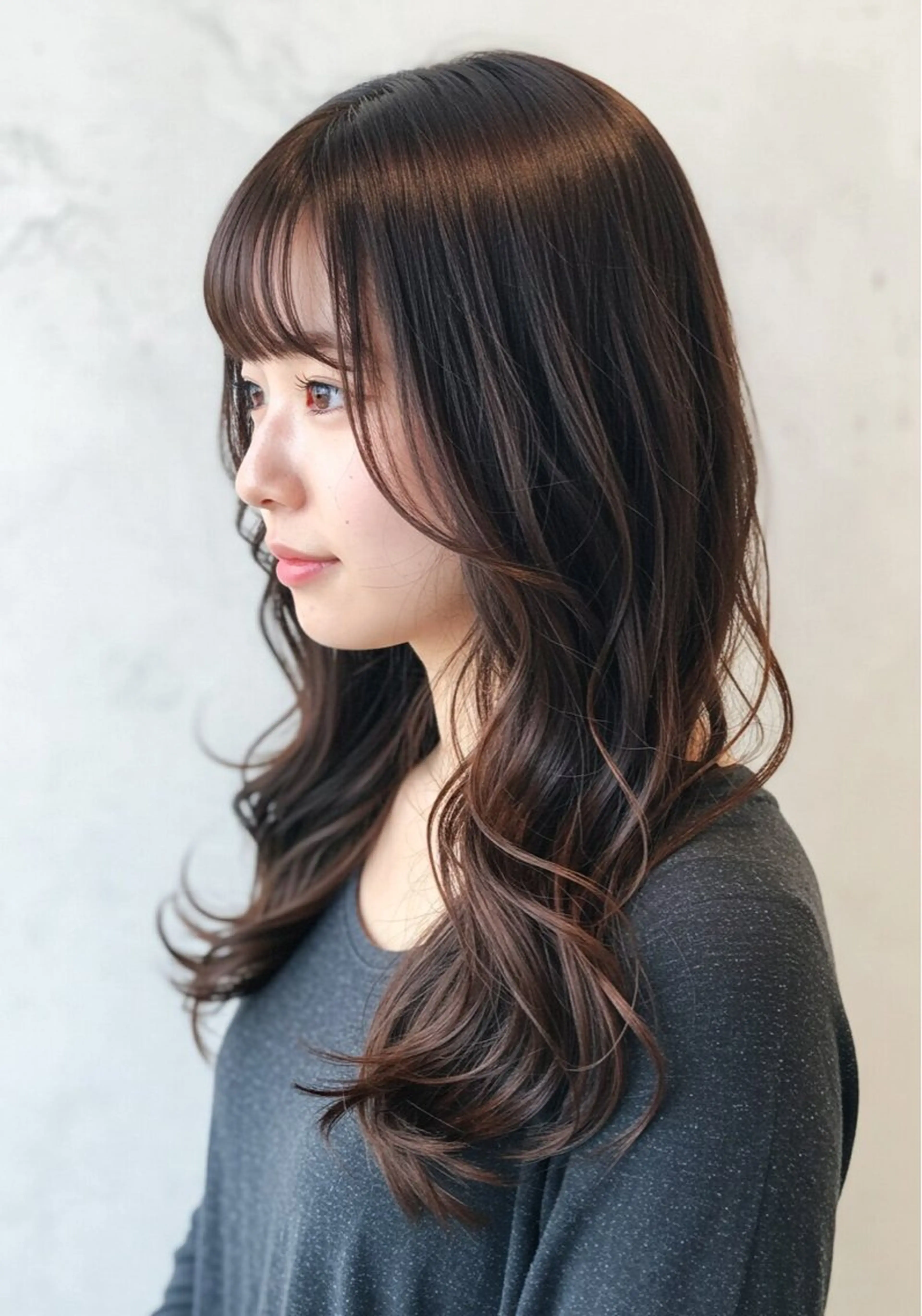 ロング 永幡 早百合のヘアスタイル