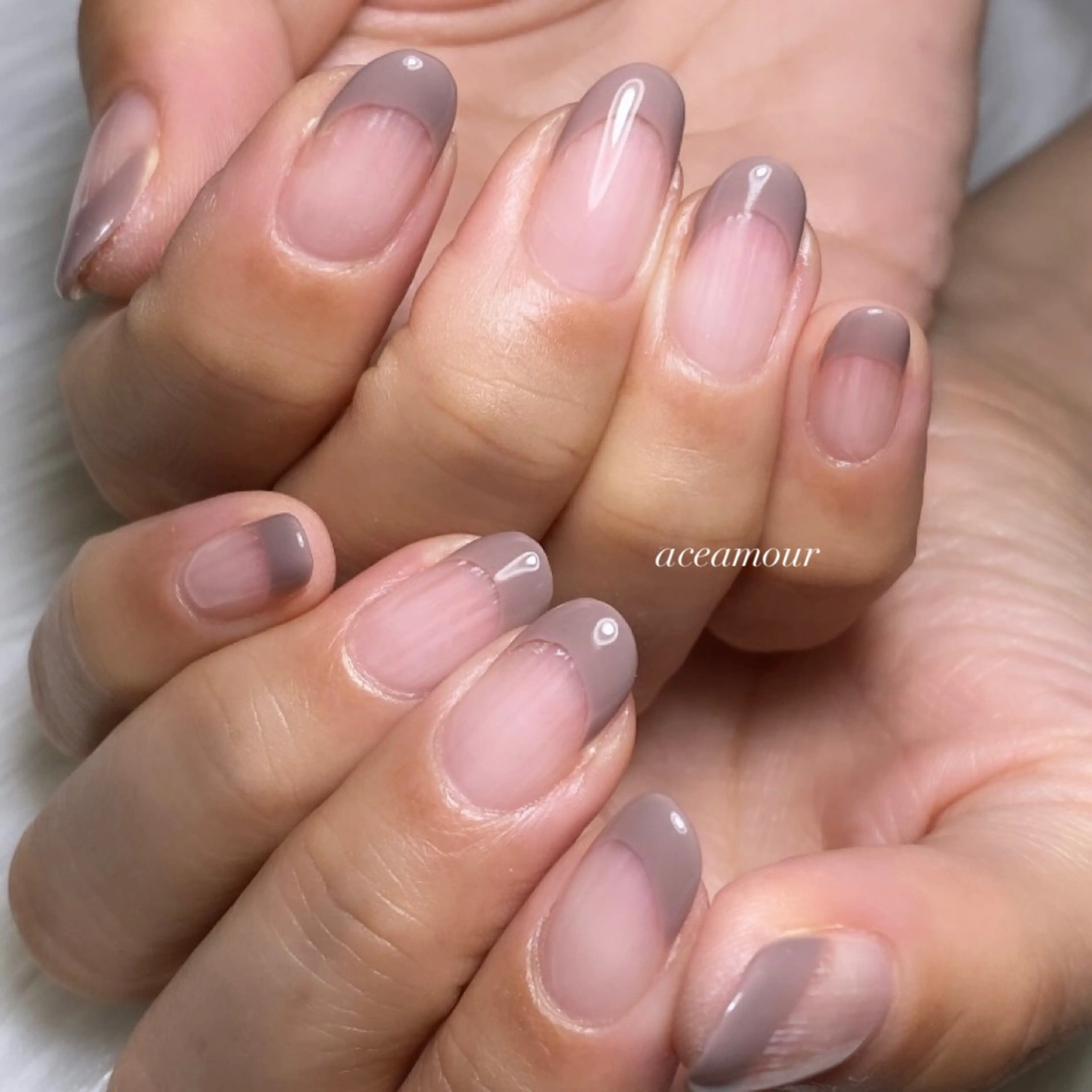 ネイル フレンチネイル ネイル/耳つぼ /新ホワイトニングのネイルデザイン