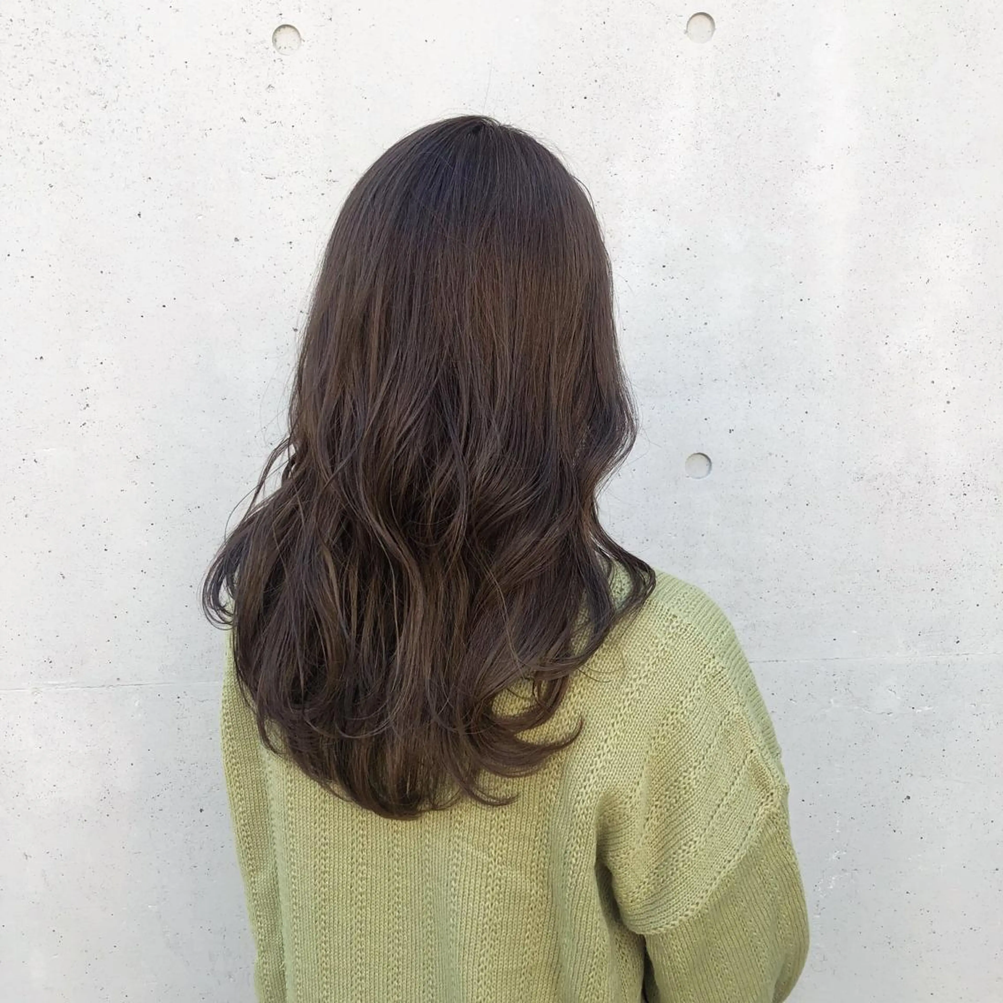 ロング カラー ヘアアレンジ 透明感カラー カット ヘアカラー トリートメント 酸性縮毛矯正🧴韓国 レイヤー/髪質改善のヘアスタイル