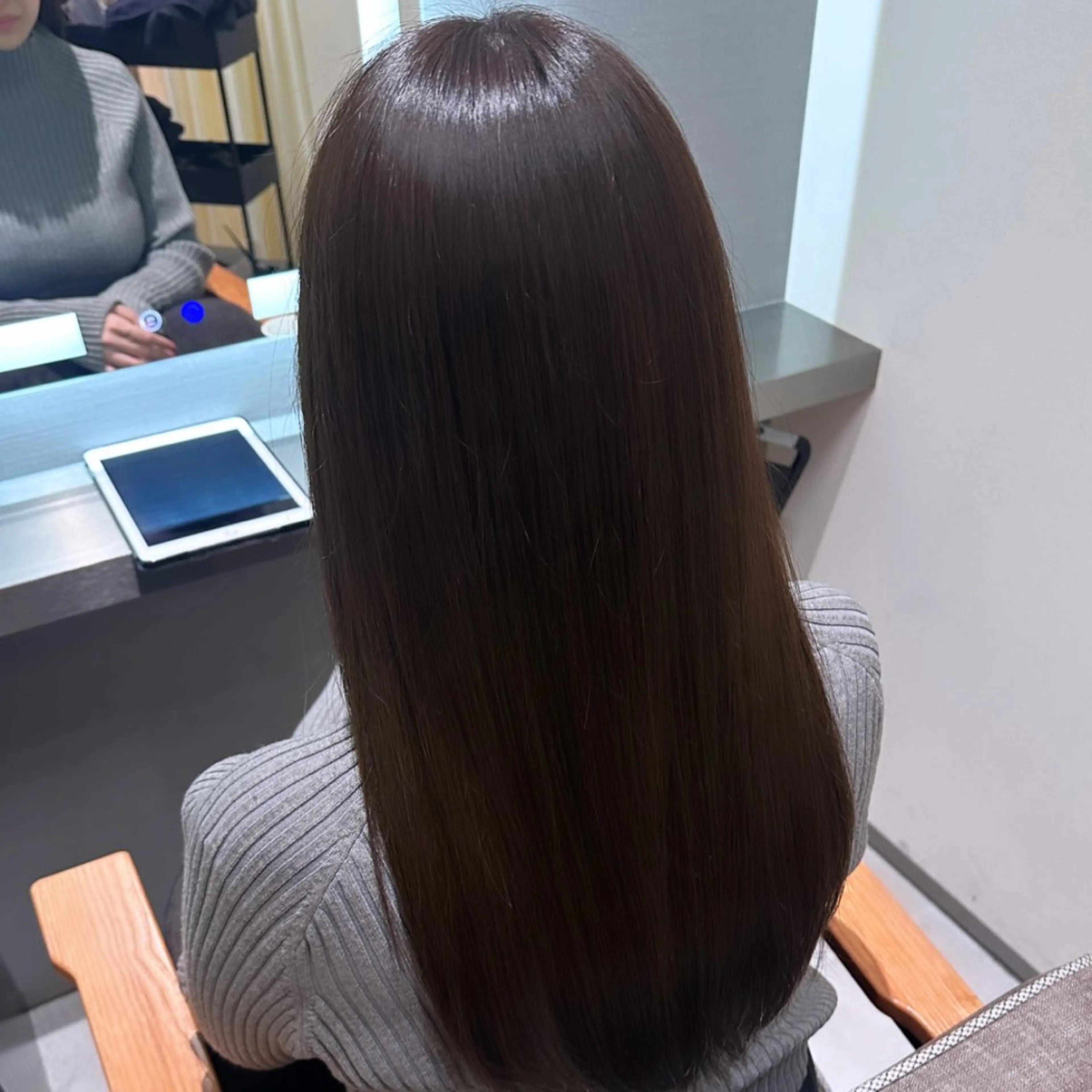 ロング カラー ヘアアレンジ トリートメント 酸熱トリートメント 🇰🇷韓国ｽﾀｲﾙ ﾚｲﾔｰ/ayanaのヘアスタイル