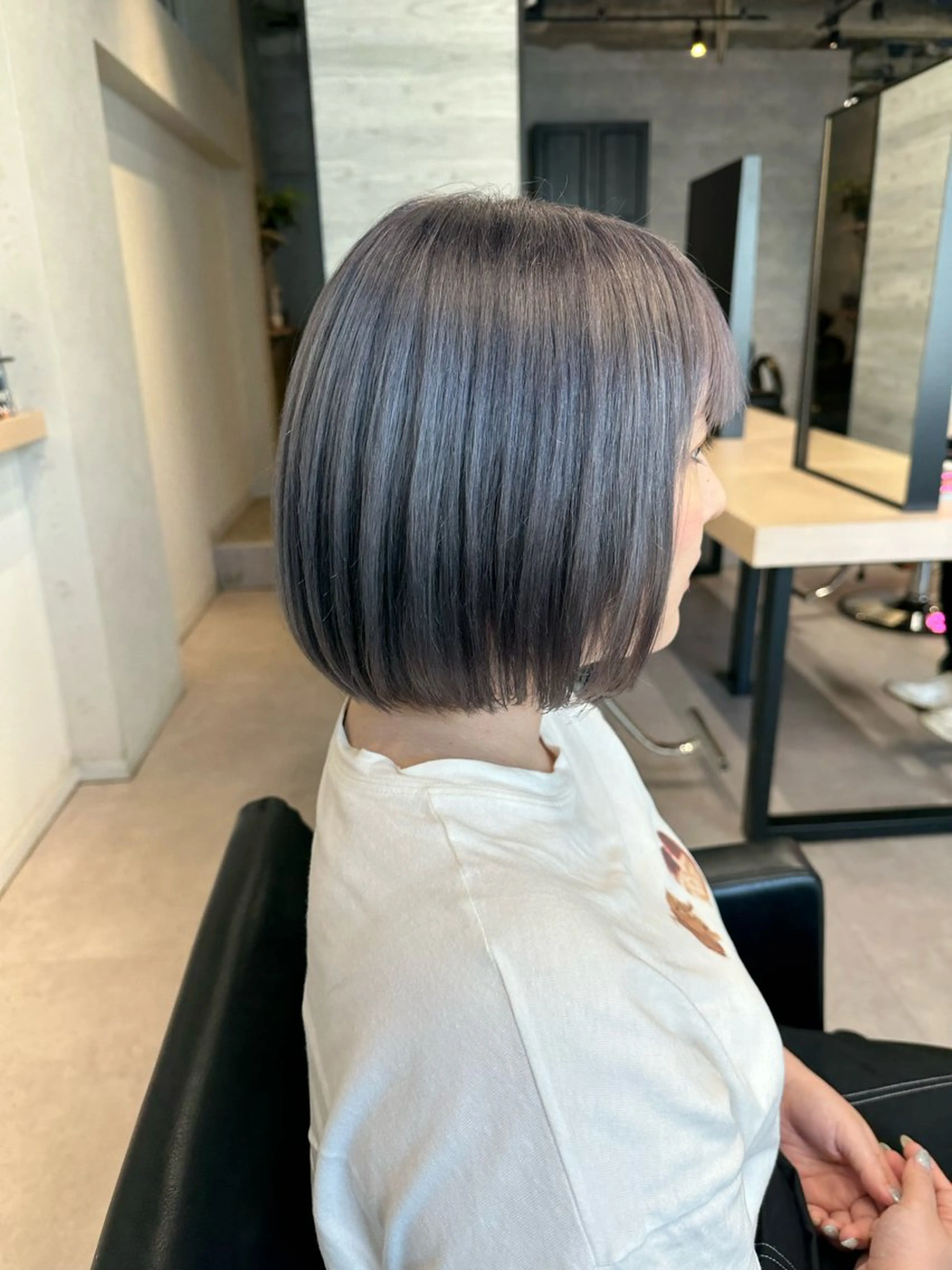ショート カラー 🪞個室サロン/韓国 艶髪/keito🪞のヘアスタイル
