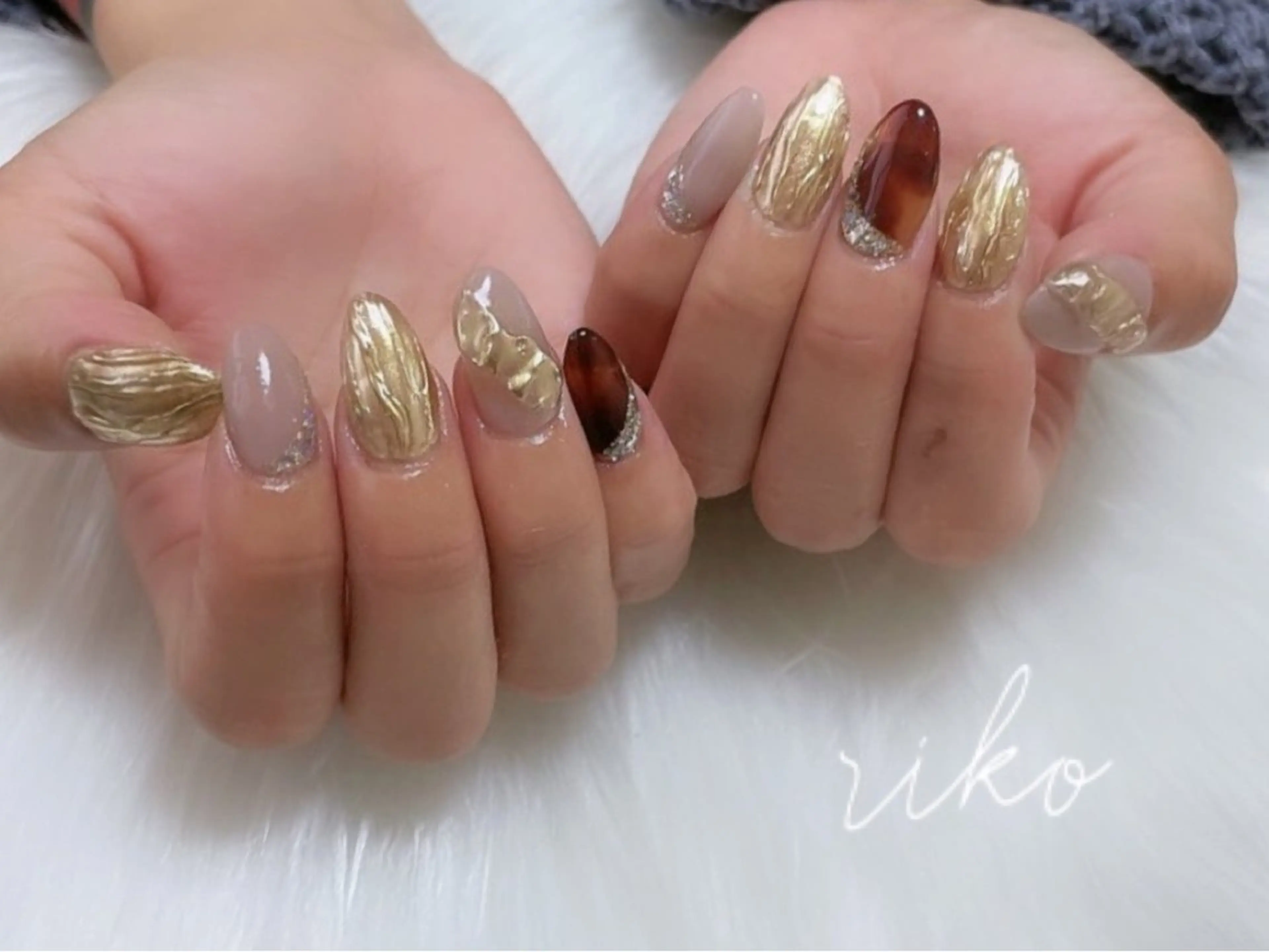ネイル ハンドネイル riko nailのネイルデザイン