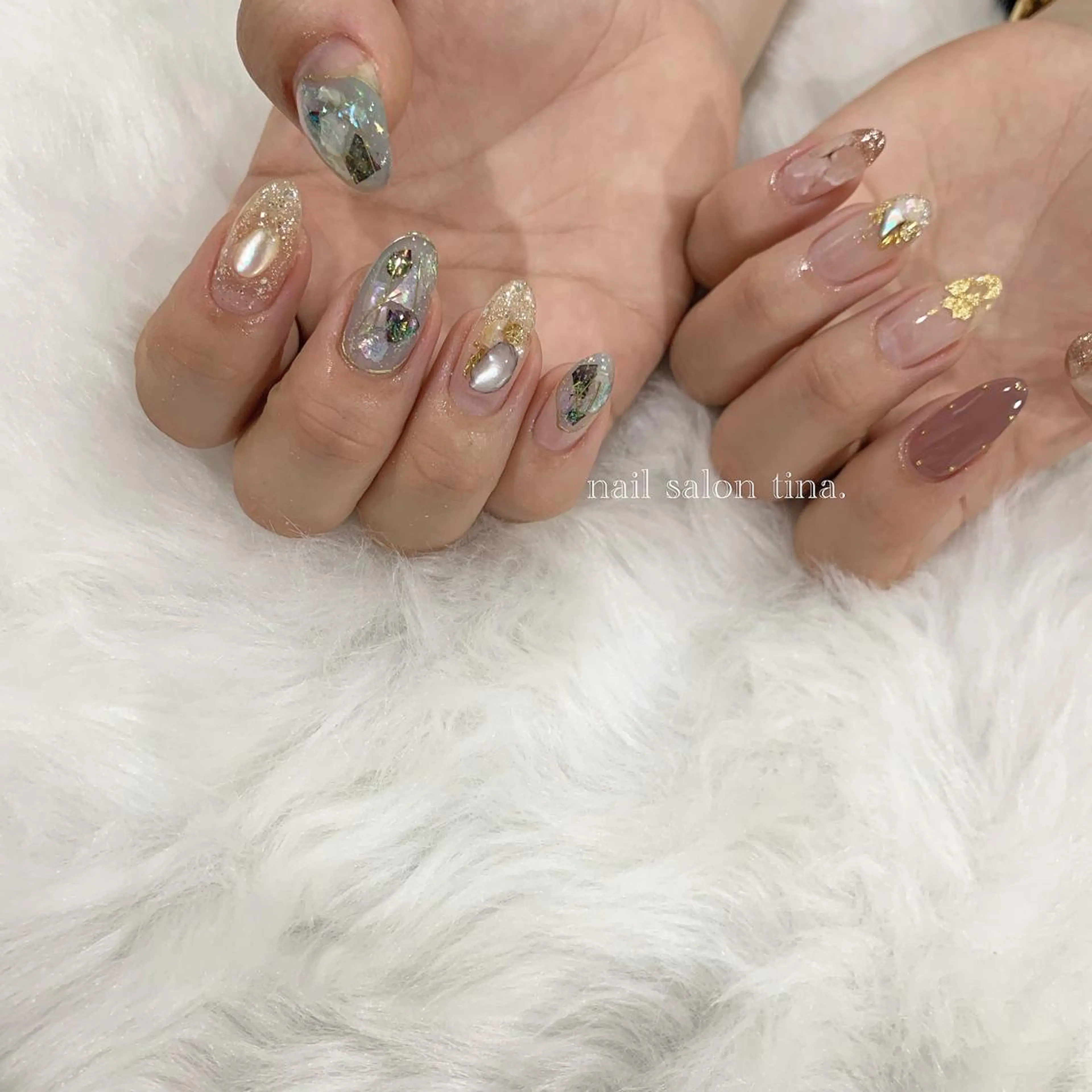 ネイル nail salon tina.所属・中山 はづきのネイルデザイン