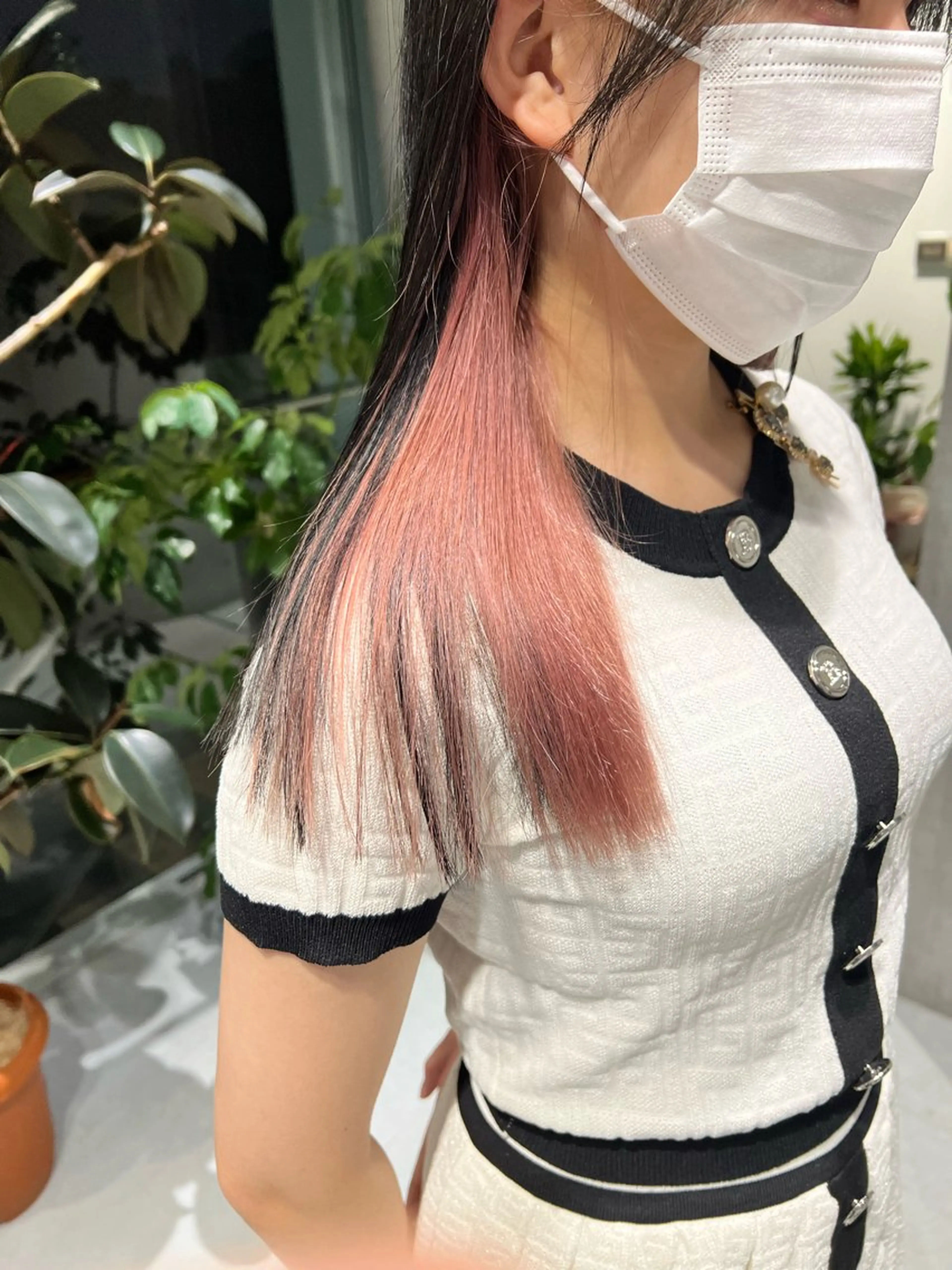 ミディアム カラー カット ヘアカラー トリートメント ブリーチなし/レイヤ ー特化🌈Tommyのヘアスタイル