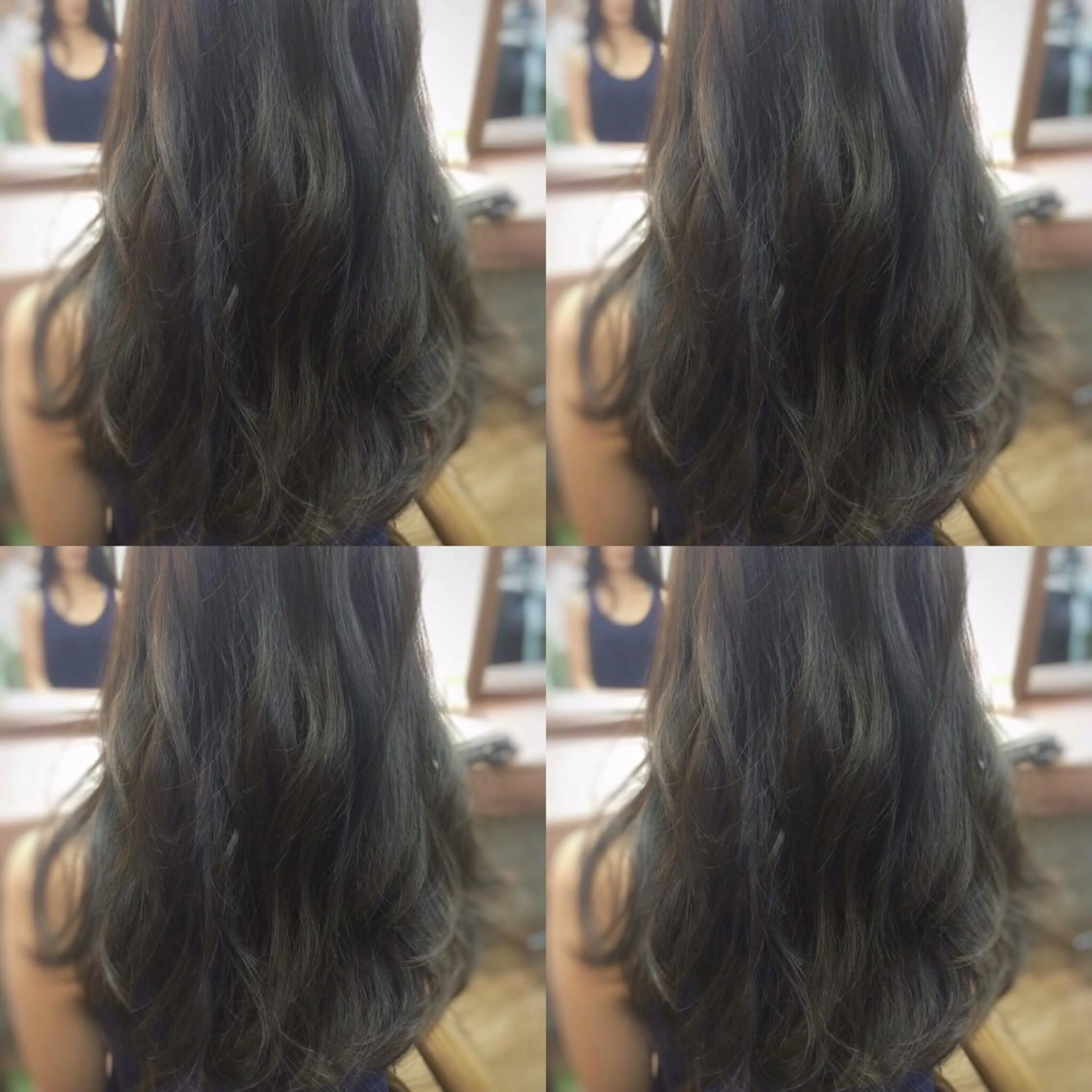 セミロング ロング カラー アッシュ ブルーカラー ブルーアッシュ トリートメント This所属・🟦髪質改善6年 💊YAMAMOTOのヘアスタイル